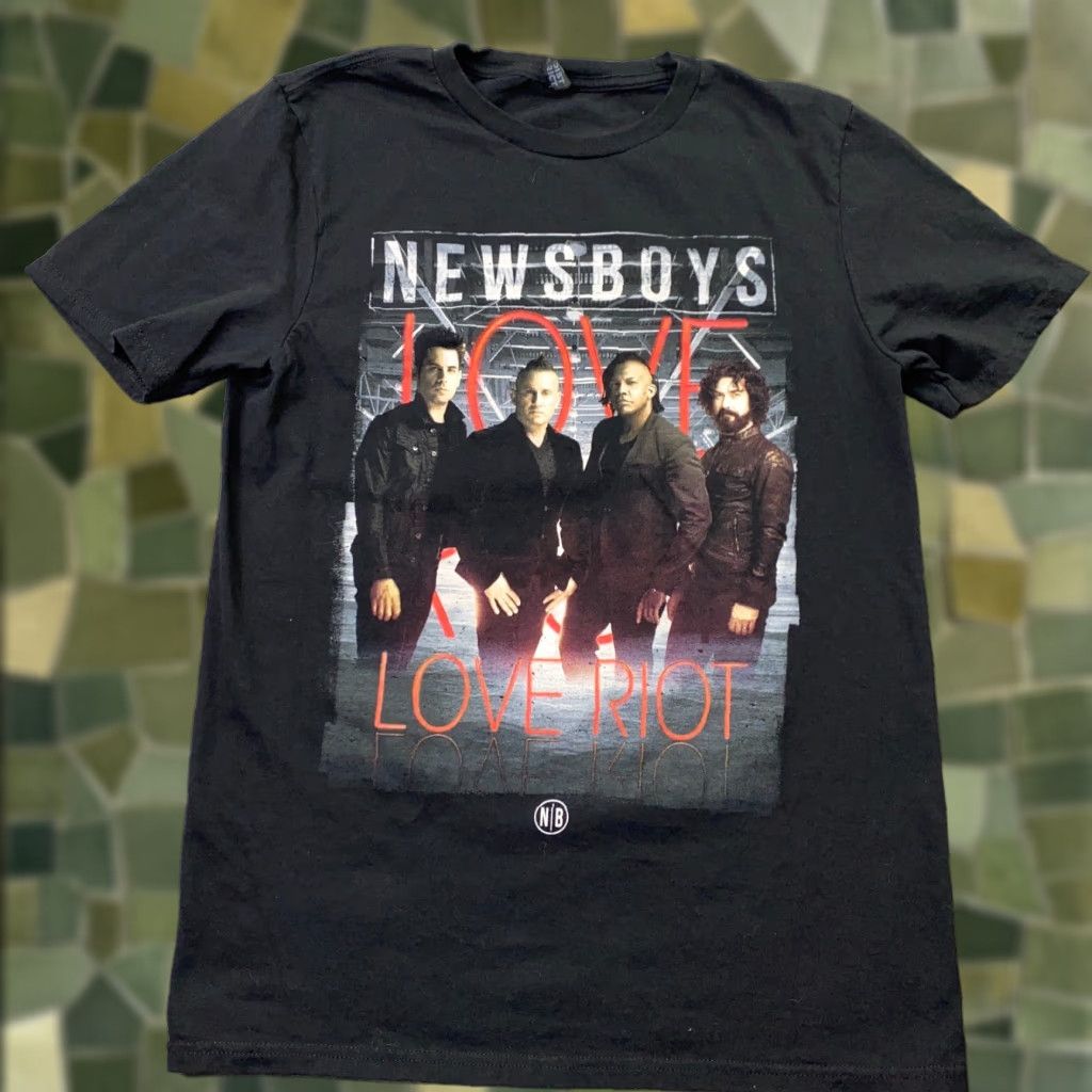 Vintage Newsboys Shirt Mens Adult Black Concert Tee Love Riot Gods Not Dead Tour 2016 XS? Size US S / EU 44-46 / 1 - 1 Thumbnail