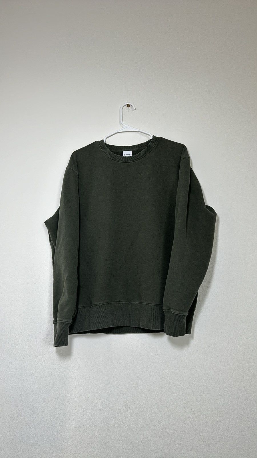 Outdoor Voices Outdoor Voices, Crewneck Swearer, Forest Green, Size L Size US L / EU 52-54 / 3 - 1 Thumbnail