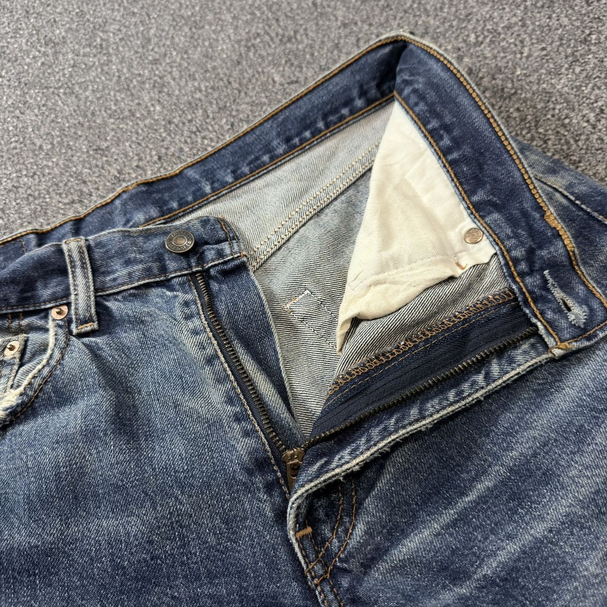 Engineered Garments × Levi's Archives ‼️ Y2K Levis 508 Distressed Denim Baggy Size US 32 / EU 48 - 12 Thumbnail