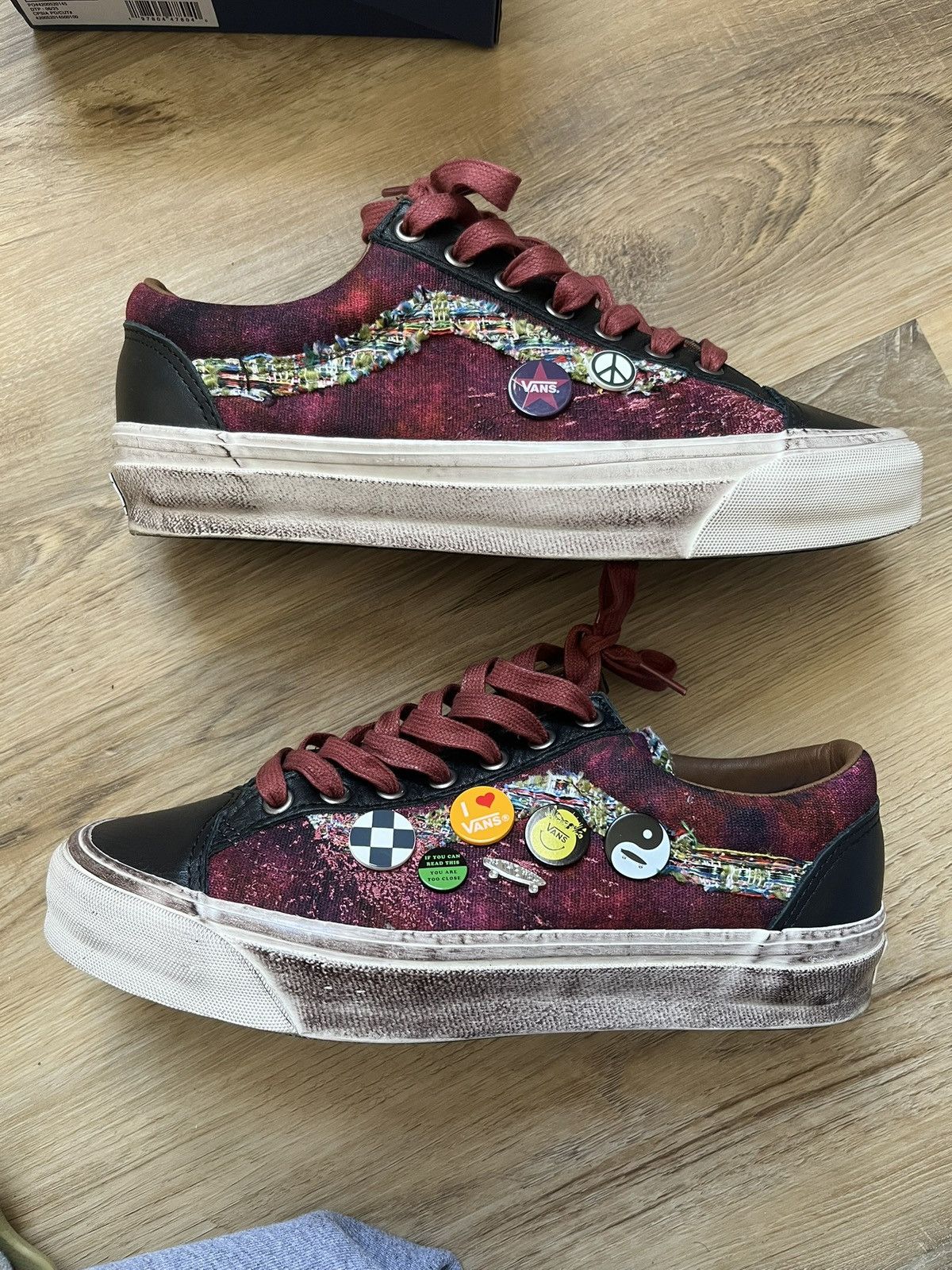 Vans Vans Old Skool Souvenir “Burgundy” Size US 8 / EU 41 - 2 Thumbnail