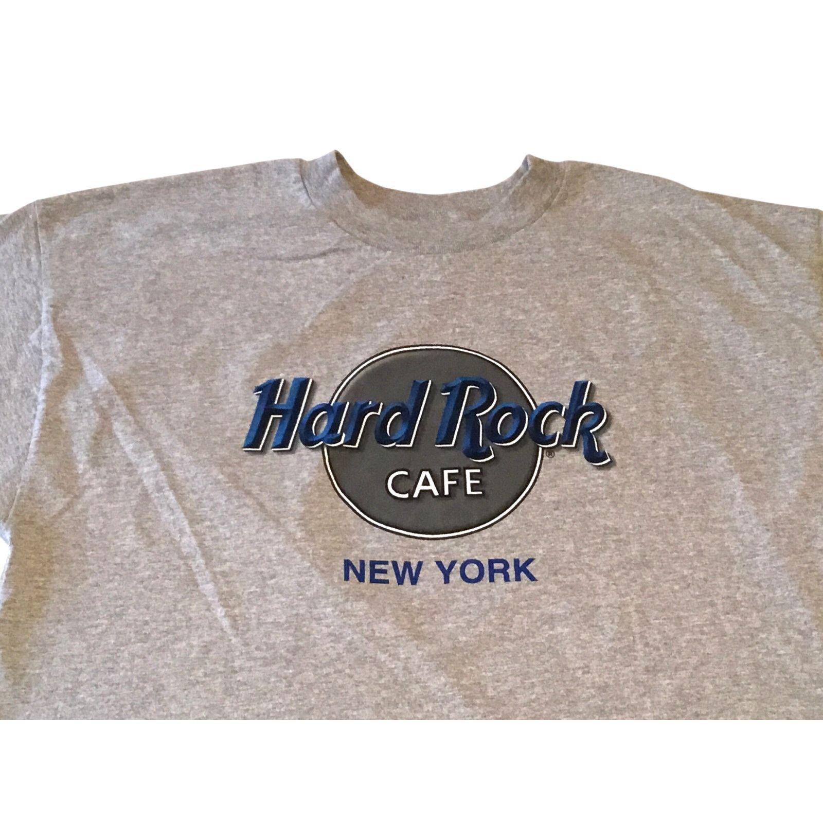 Hard Rock Cafe Hard Rock Cafe T-Shirt New York Gray X-Large Classic Logo Size US XL / EU 56 / 4 - 3 Thumbnail