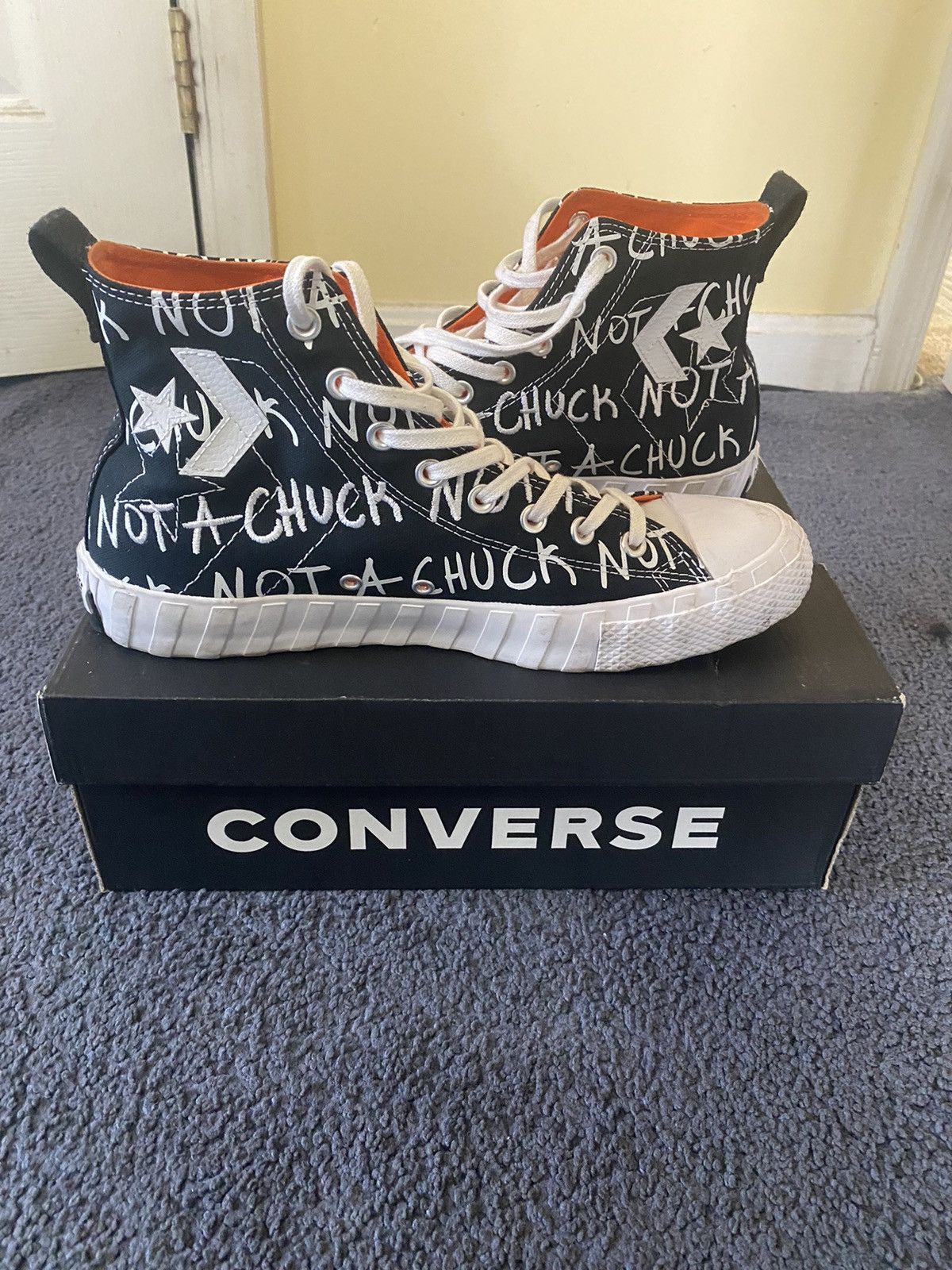Converse UNT1TL3D Men’s Converse High Top Not a Chuck Size US 10 / EU 43 - 3 Thumbnail