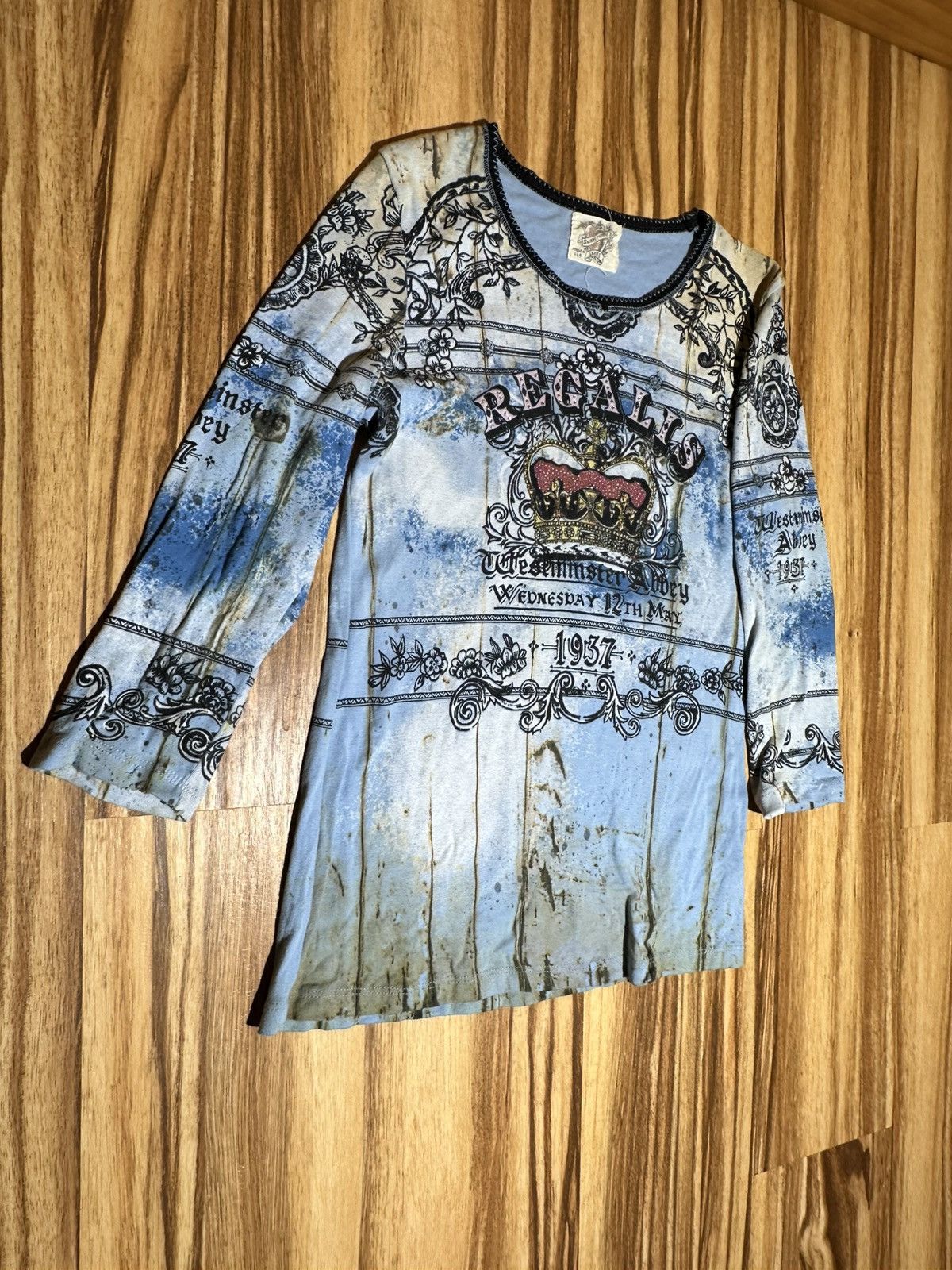 Other Vint Y2K Skinnie Minnie 3/4 Sleeve Shirt Size L / US 10 / IT 46 - 3 Thumbnail