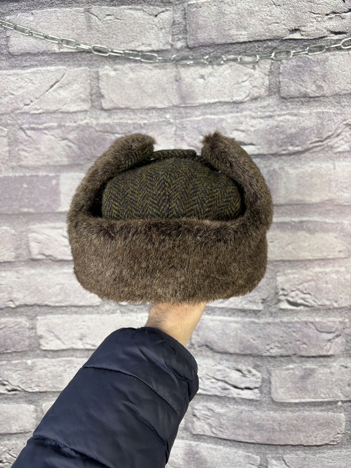 Harris Tweed Vintage wool cap hat rare Harris Tweed norway Size ONE SIZE - 3 Thumbnail
