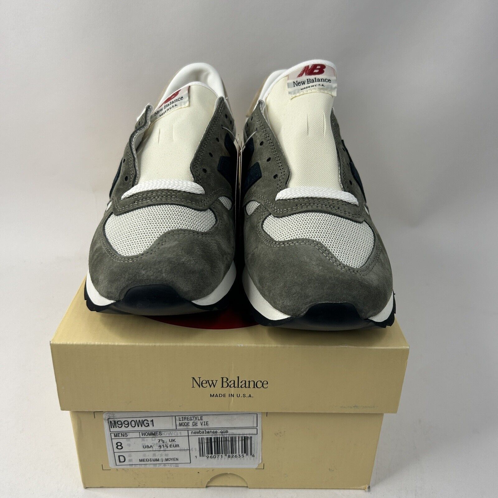 New Balance New Balance x Teddy Santis 990v1 “Blue Grey” 2024 Size US 8 / EU 41 - 2 Thumbnail