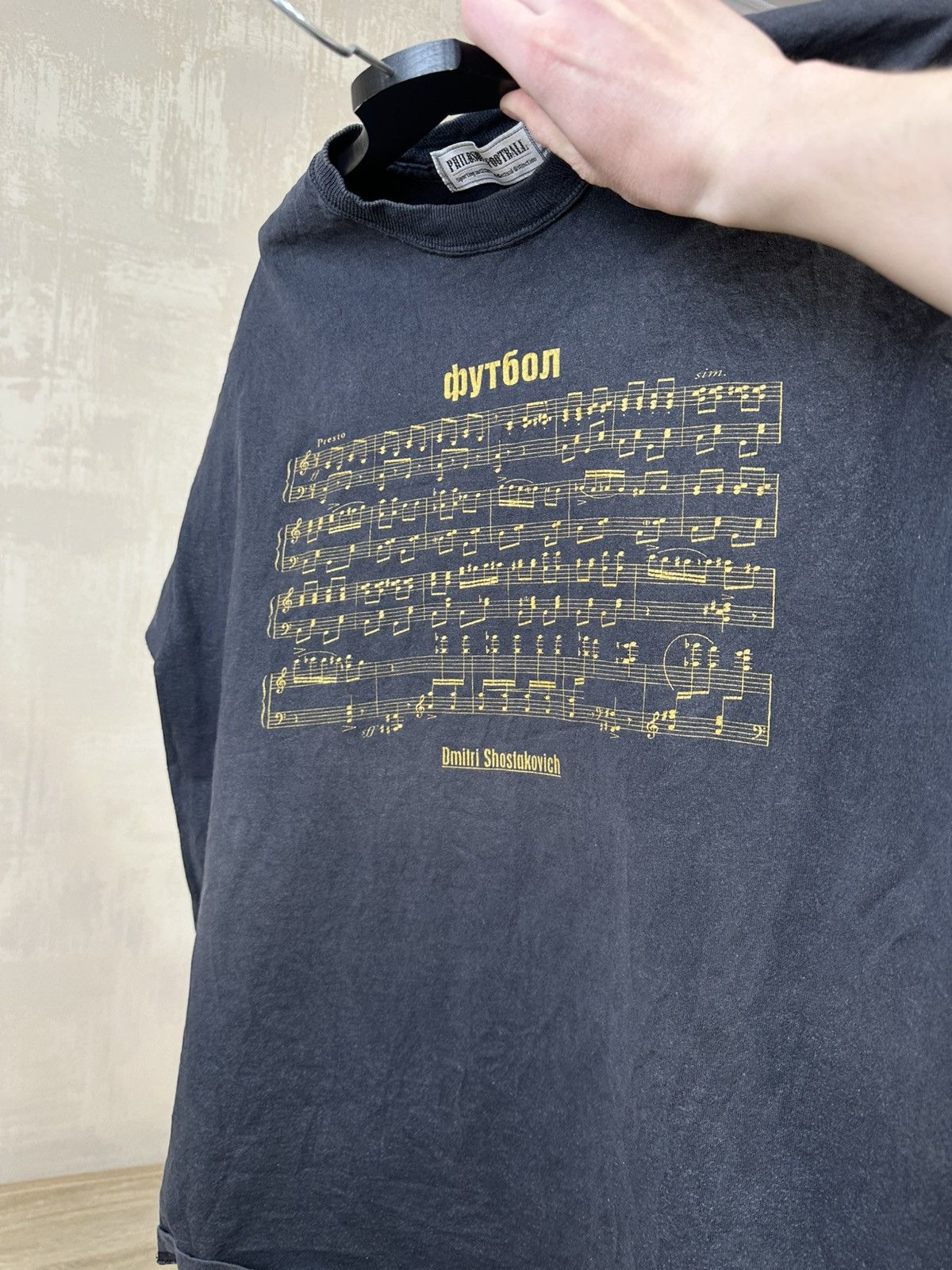 Vintage 🔥 Shostakovich Dmitri Football USSR Vintage Rare T Shirt Size US L / EU 52-54 / 3 - 5 Thumbnail