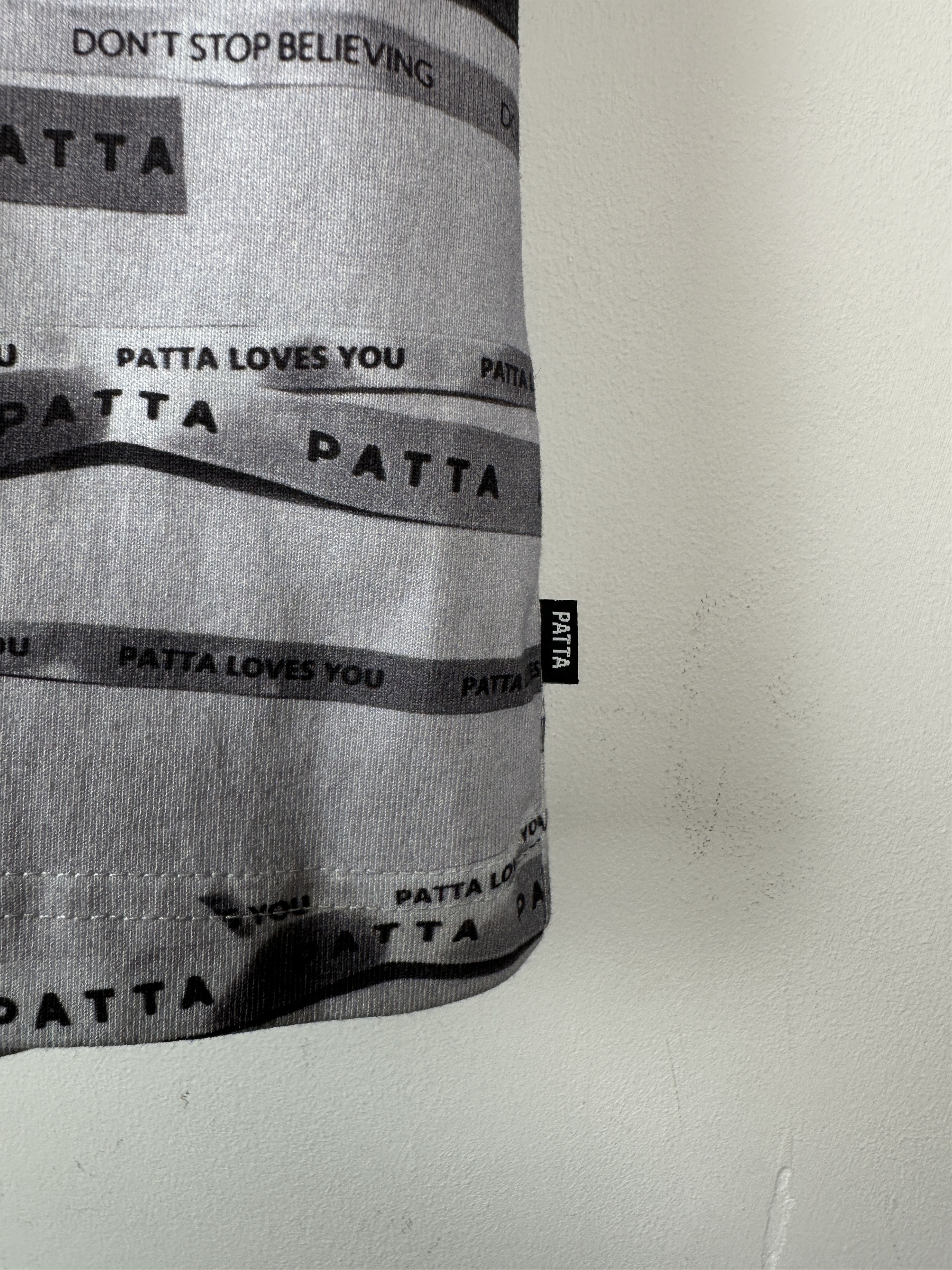 Patta Patta Multi Logo All Over Print Graphic T Shirt Tee Size US M / EU 48-50 / 2 - 8 Thumbnail
