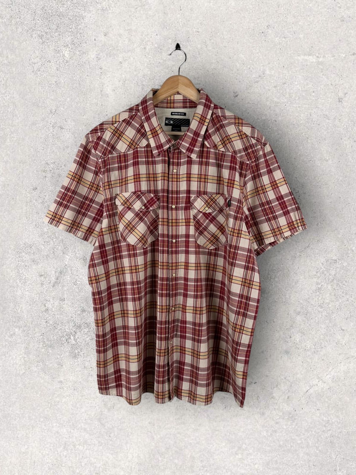Oakley Vintage Y2K Oakley Check Button Up Shirt Size US XXL / EU 58 / 5 - 1 Thumbnail