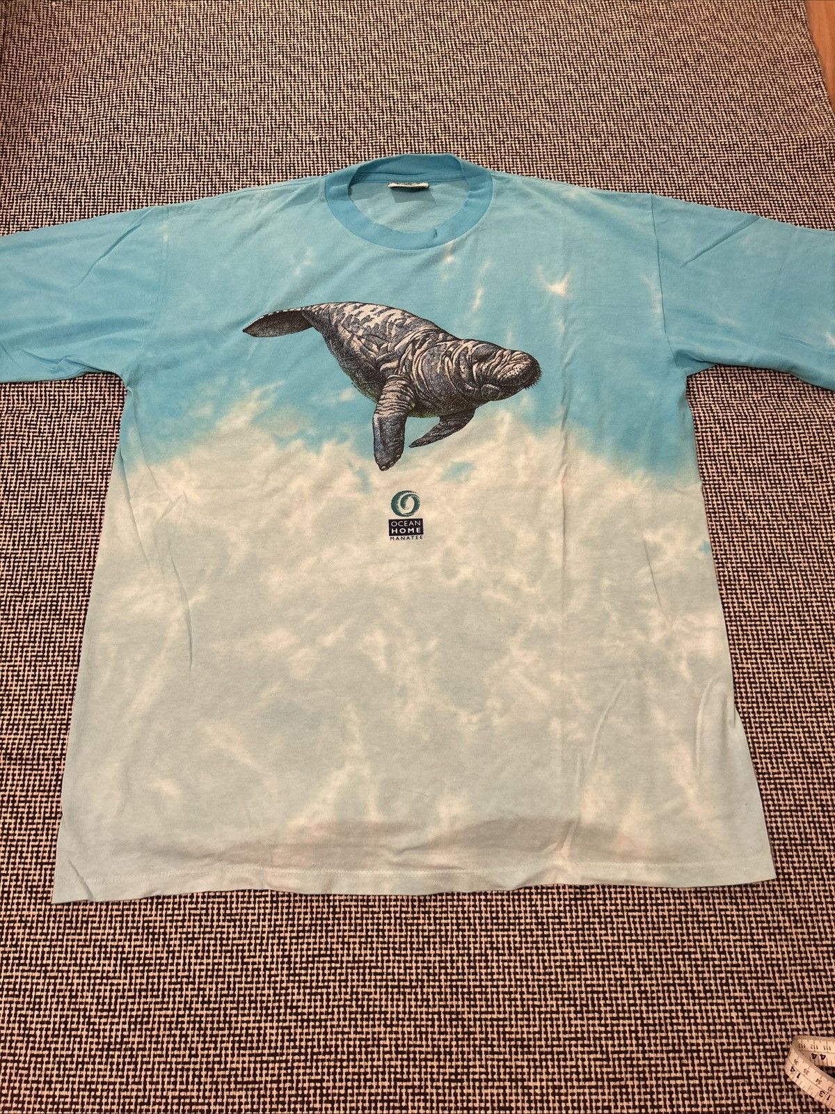 Vintage Vintage Manatee tie dye tshirt Size US XXL / EU 58 / 5 - 1 Thumbnail