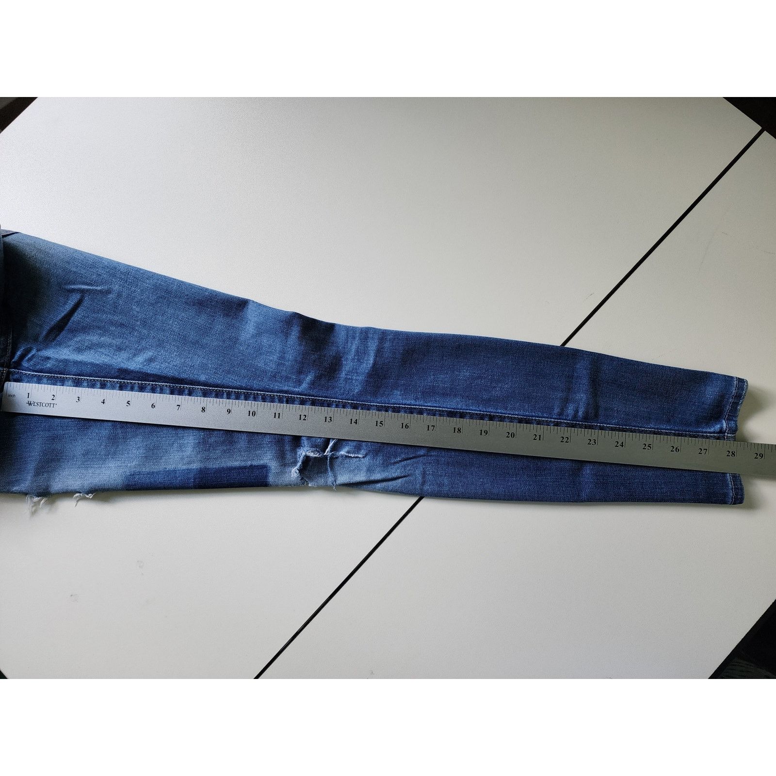 7 For All Mankind 7 for all mankind Patchwork Print Jeans Womens 27 U.S.A. Size 27" / US 4 / IT 40 - 6 Thumbnail