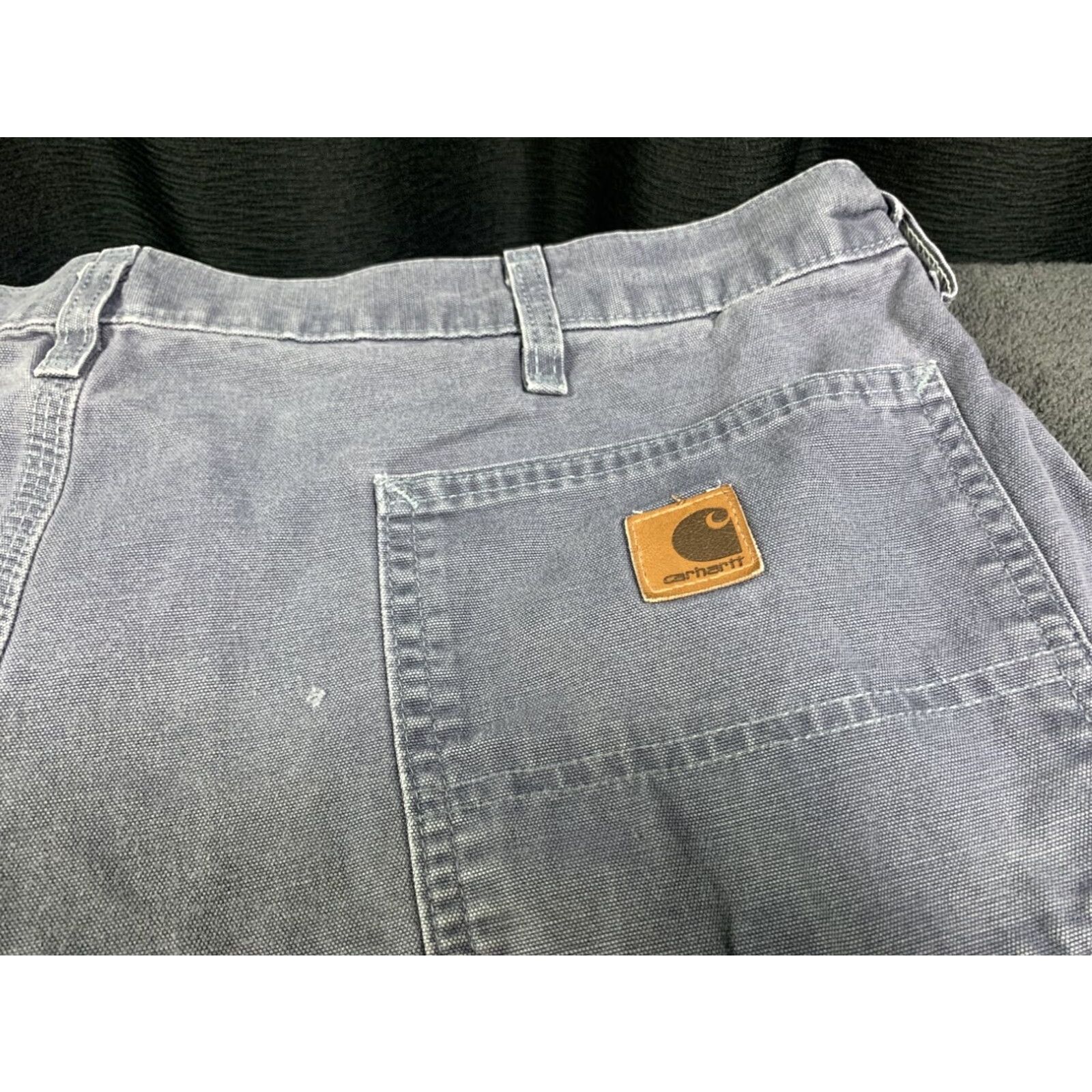 Carhartt Carhartt Relaxed Fit Mens Blue Gray Cargo Shorts Size 40 Size US 40 / EU 56 - 3 Thumbnail