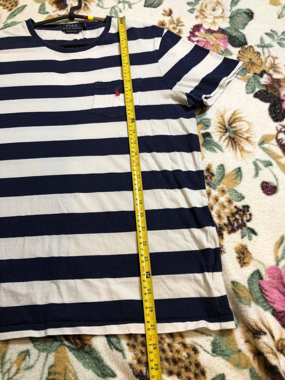 Polo Ralph Lauren Polo Ralph Lauren Classic Fit Striped Pocket Tee Size US L / EU 52-54 / 3 - 5 Thumbnail