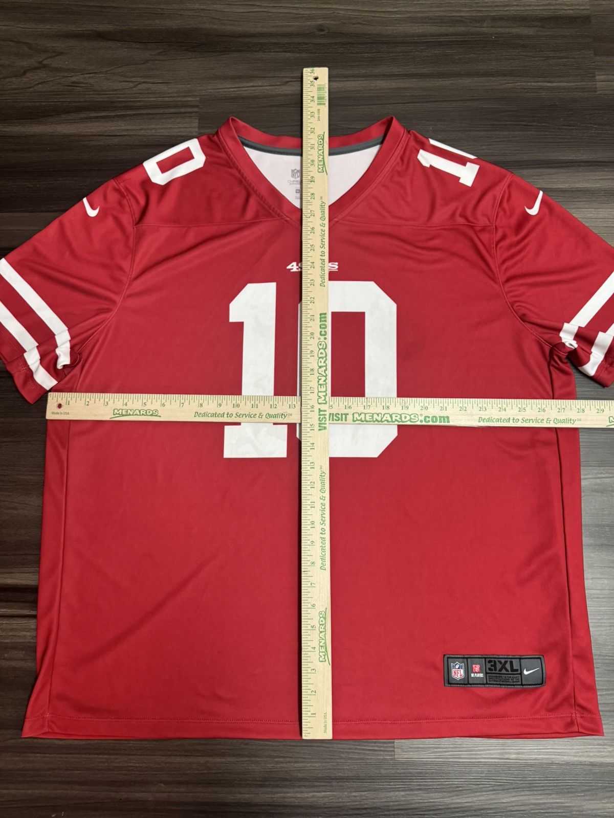 Nike 3XL Nike Dri-Fit San Francisco 49ers Jimmy Garoppolo Jersey Size US XXL / EU 58 / 5 - 6 Thumbnail