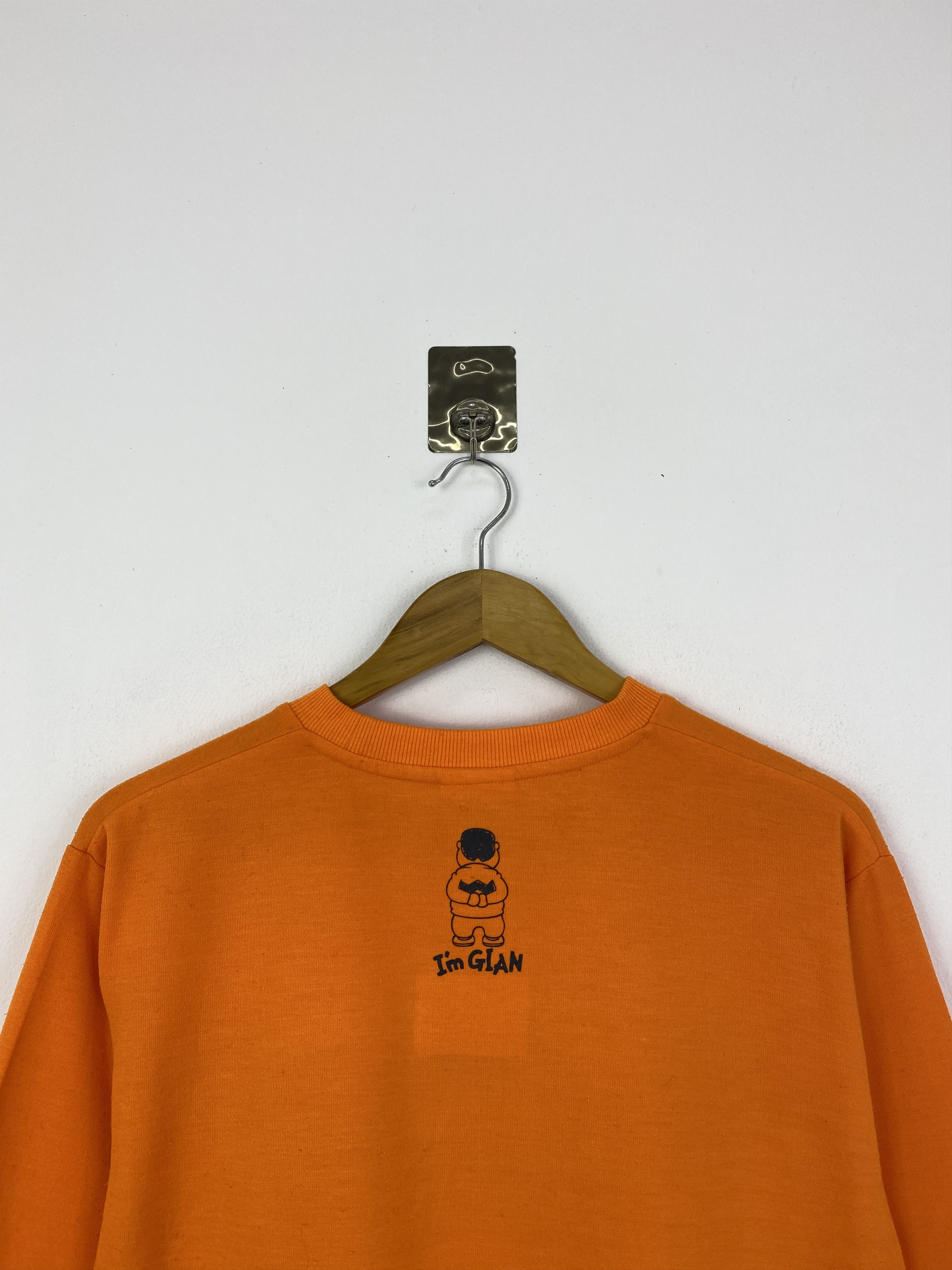 Other Vintage Doraemon "I am Gian" Pullover Sweatshirt SH0089 Size US M / EU 48-50 / 2 - 4 Thumbnail