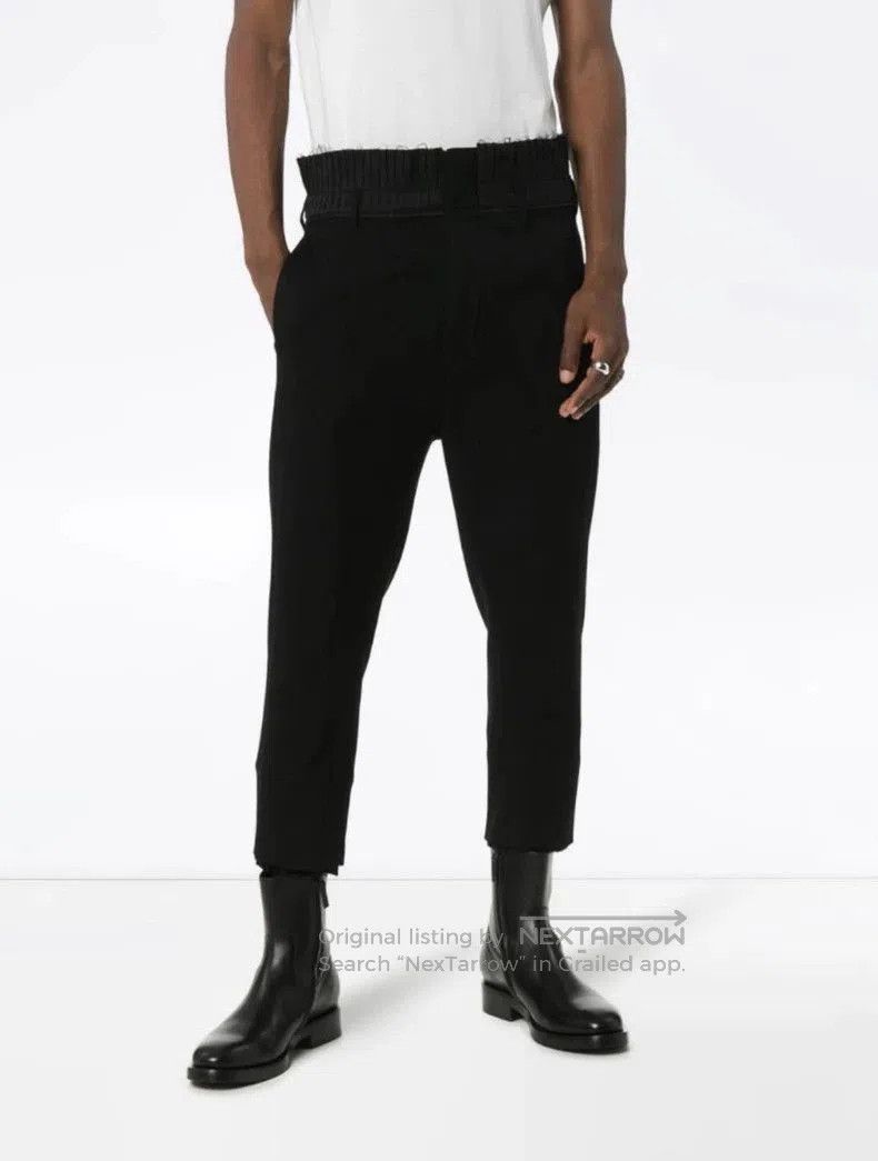 Ann Demeulemeester Ann Demeulemeester Pleated Cropped Trousers. Size US 30 / EU 46 - 3 Thumbnail
