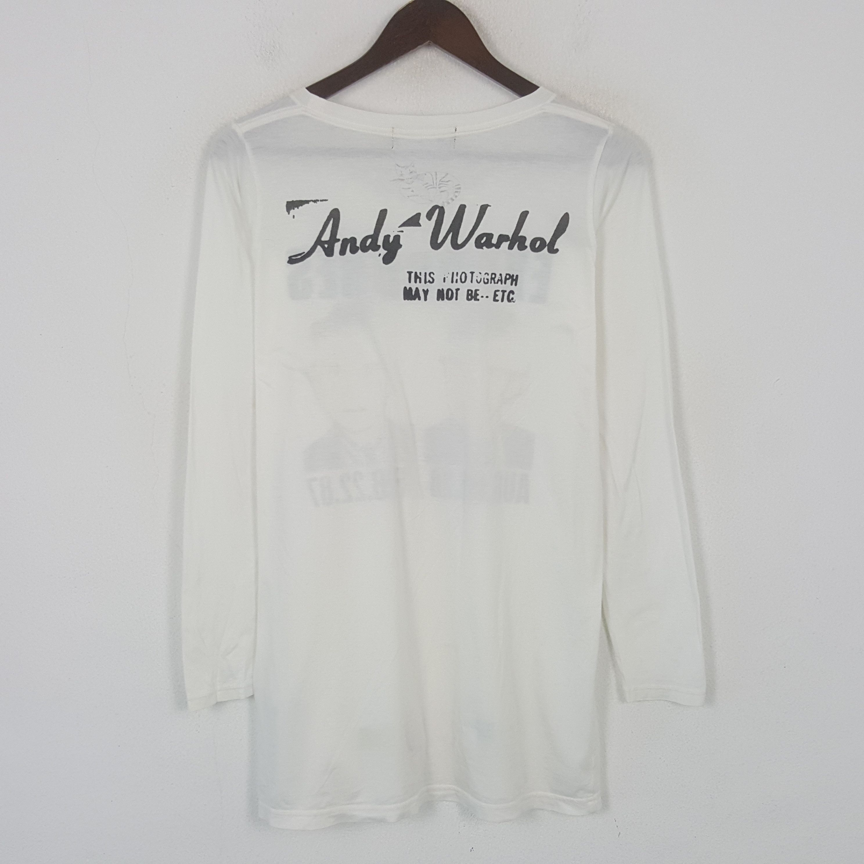 Band Tees Vintage Andy Warhol by Hysteric x Exposures Tshirt Size US S / EU 44-46 / 1 - 3 Thumbnail