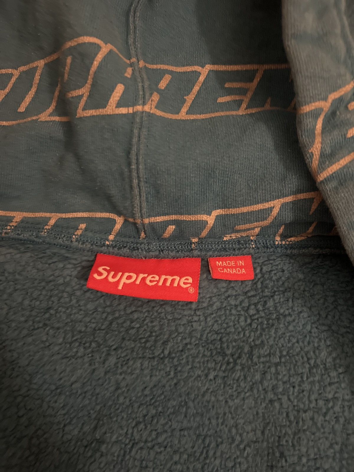 Supreme Supreme repeat zip up Size US M / EU 48-50 / 2 - 3 Thumbnail