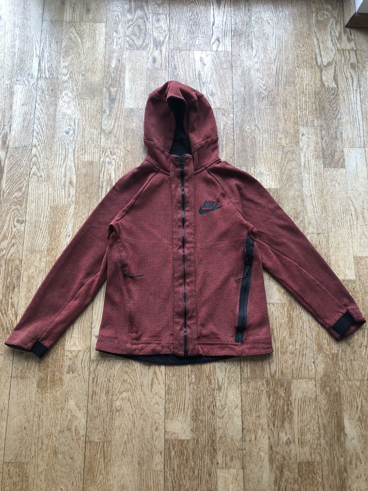 Nike × Vintage NIKE TECH FLEECE CLASSIC VINTAGE QUALITY ZIP SWEATSHIRT Size US S / EU 44-46 / 1 - 1 Thumbnail