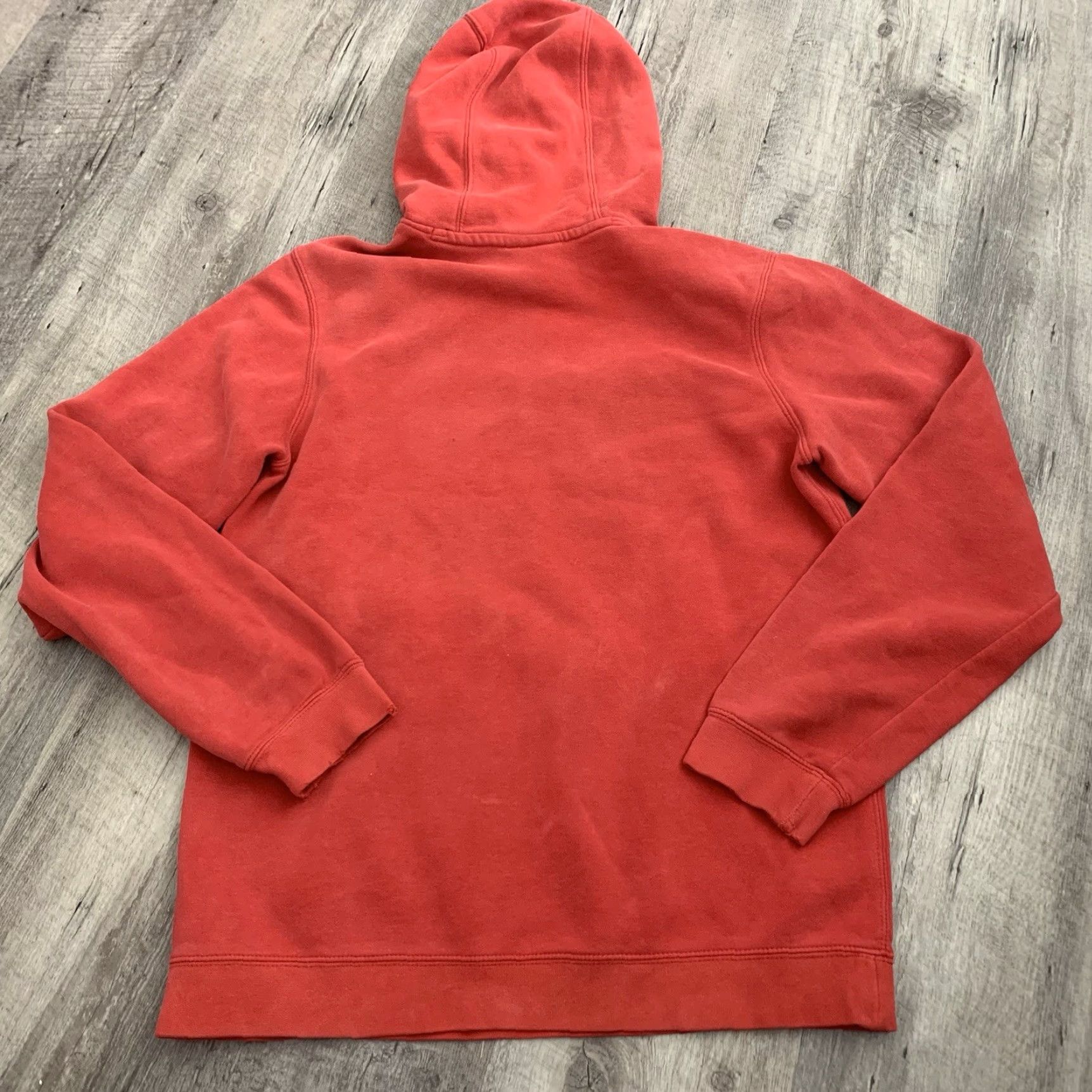 Nike **Red Logo Nike Hoodie Mens Small Pullover Sweatshirt** User: Red Logo Nike Hoodie Mens Small Pullover Sweatshirt Size US S / EU 44-46 / 1 - 4 Thumbnail