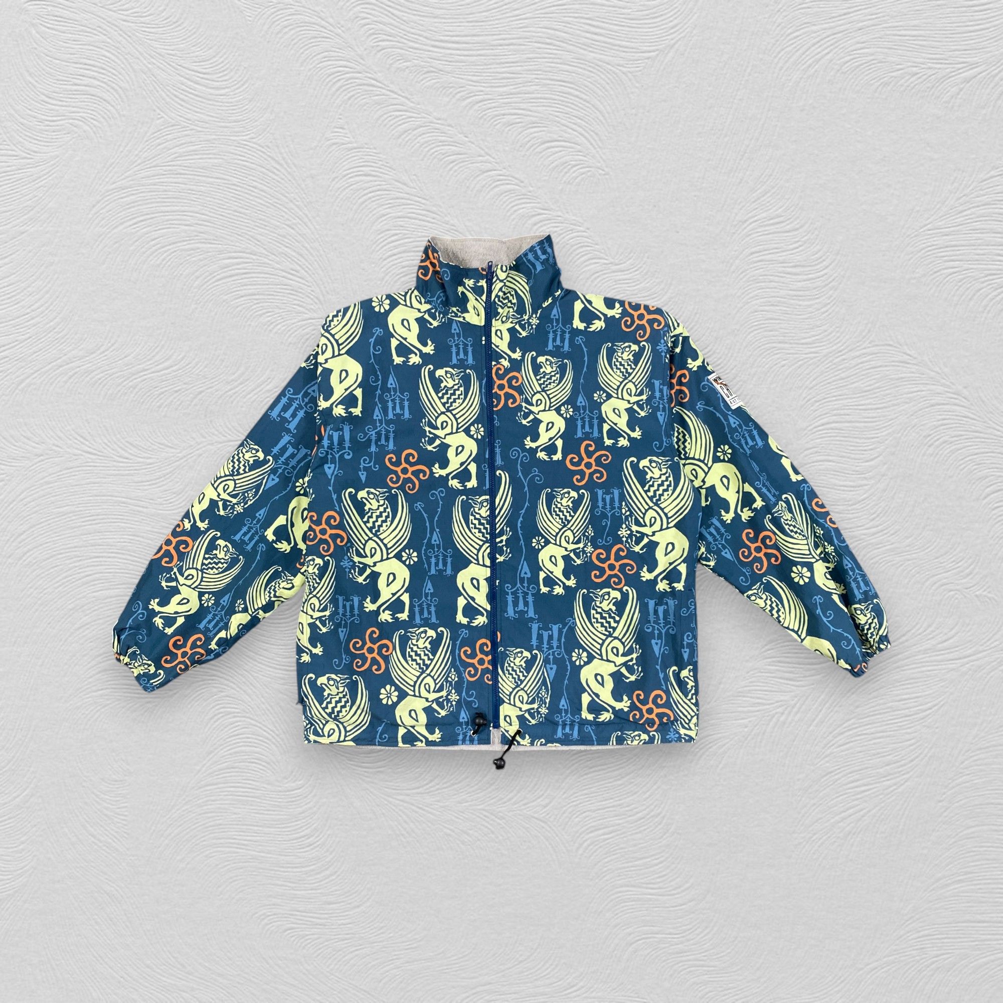 Japanese Brand Vintage Windsurfing Full Print Puffer Jacket -J122 Size US XL / EU 56 / 4 - 1 Thumbnail