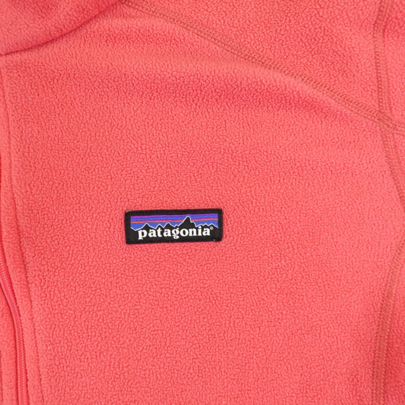 Patagonia Patagonia Sweater Womens Small Pink 1/4 Zip Fleece Pullover Outdoor Size S / US 4 / IT 40 - 3 Thumbnail