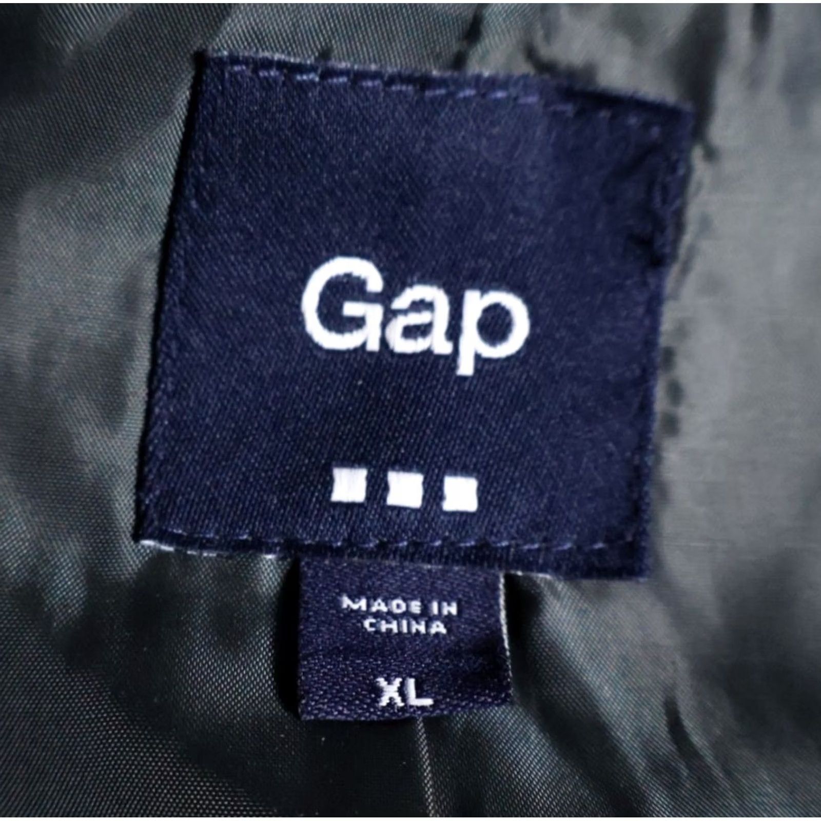 Gap Gap Bomber Jacket Men XL Gray Wool Blend Full Zip Lined Vintage? No Retro Core Size US XL / EU 56 / 4 - 3 Thumbnail