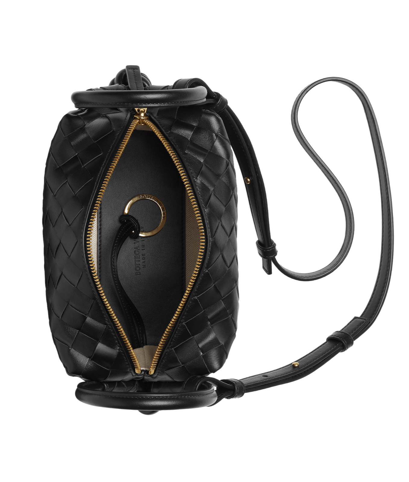 Bottega Veneta BV Loop Top Handle Small Black Crossbody New Size ONE SIZE - 2 Thumbnail