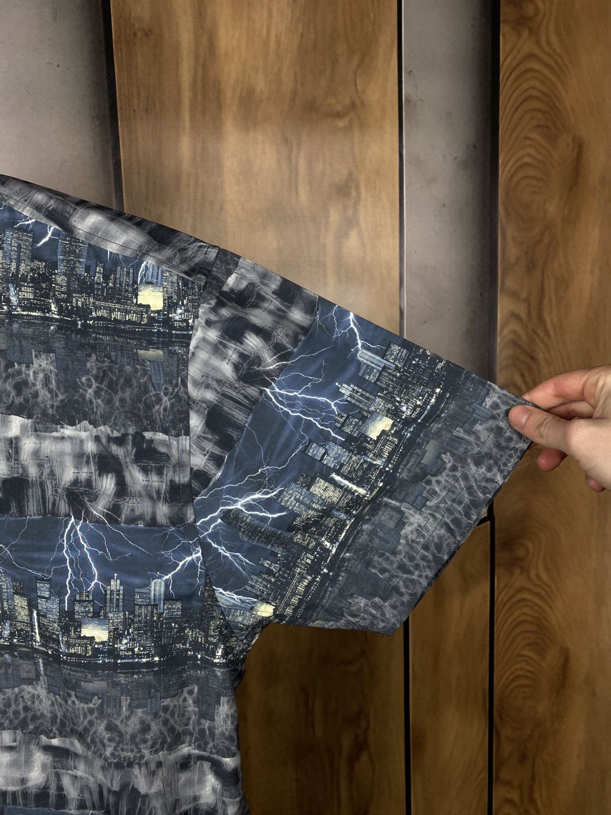 Vintage 🌃Vintage Shirt Short Sleeve KIT Overprint Oversized Fit Tee🌃 Size US M / EU 48-50 / 2 - 5 Thumbnail