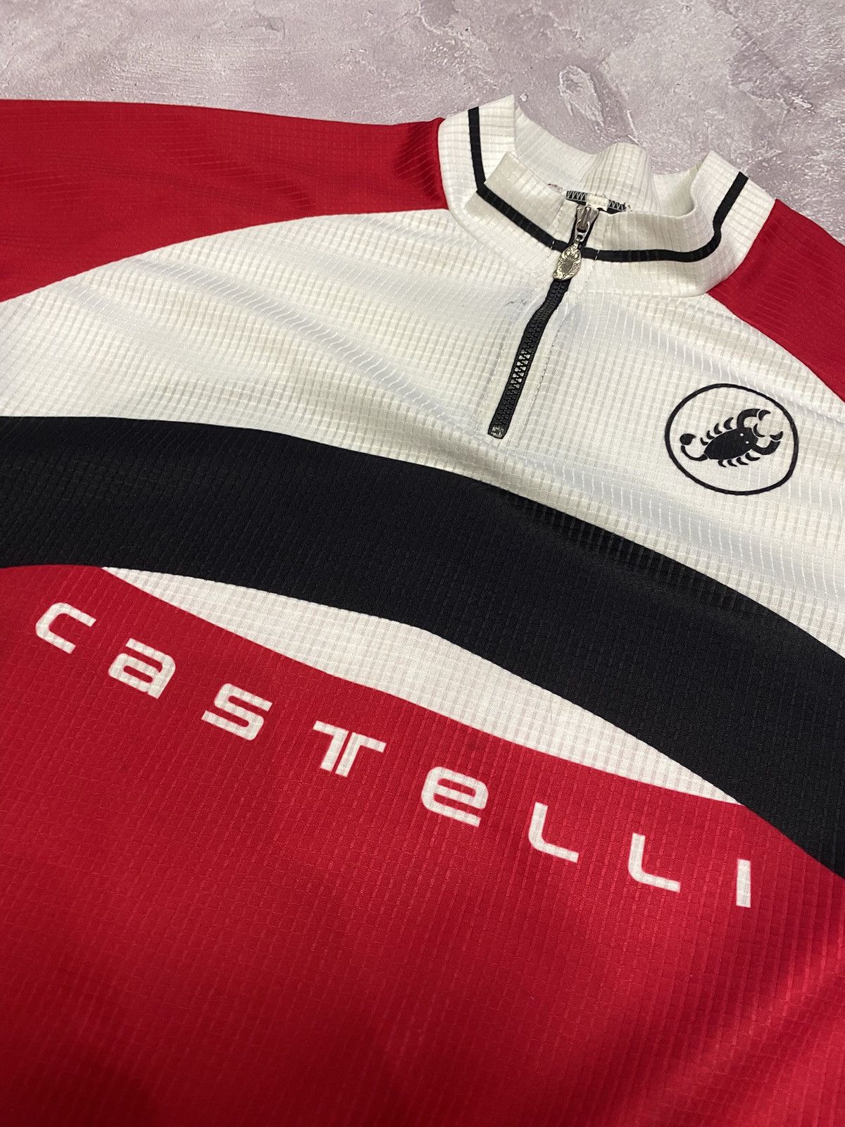 Vintage Vintage Castelli Cycling Jersey Tee Tour de France 90s Y2K Size US L / EU 52-54 / 3 - 3 Thumbnail