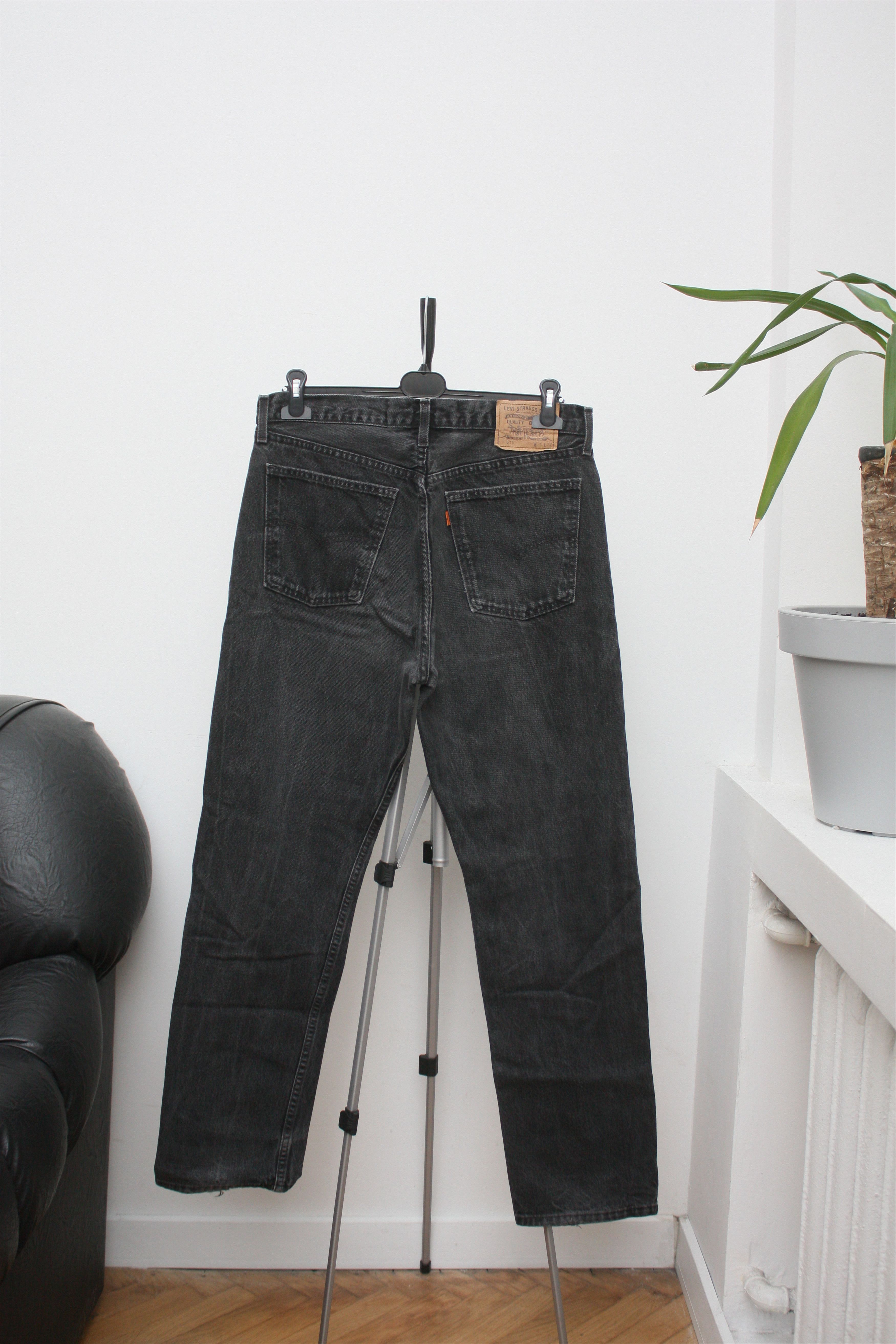 Levi's Vintage Clothing Levi's 615 Vintage Black Stonewashed Denim W36L32 Orange Tab Size US 36 / EU 52 - 2 Thumbnail