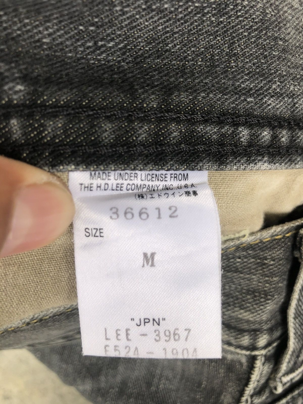 If Six Was Nine Japanese Lee Flared Jeans Distressed Jeans Size US 33 - 22 Thumbnail