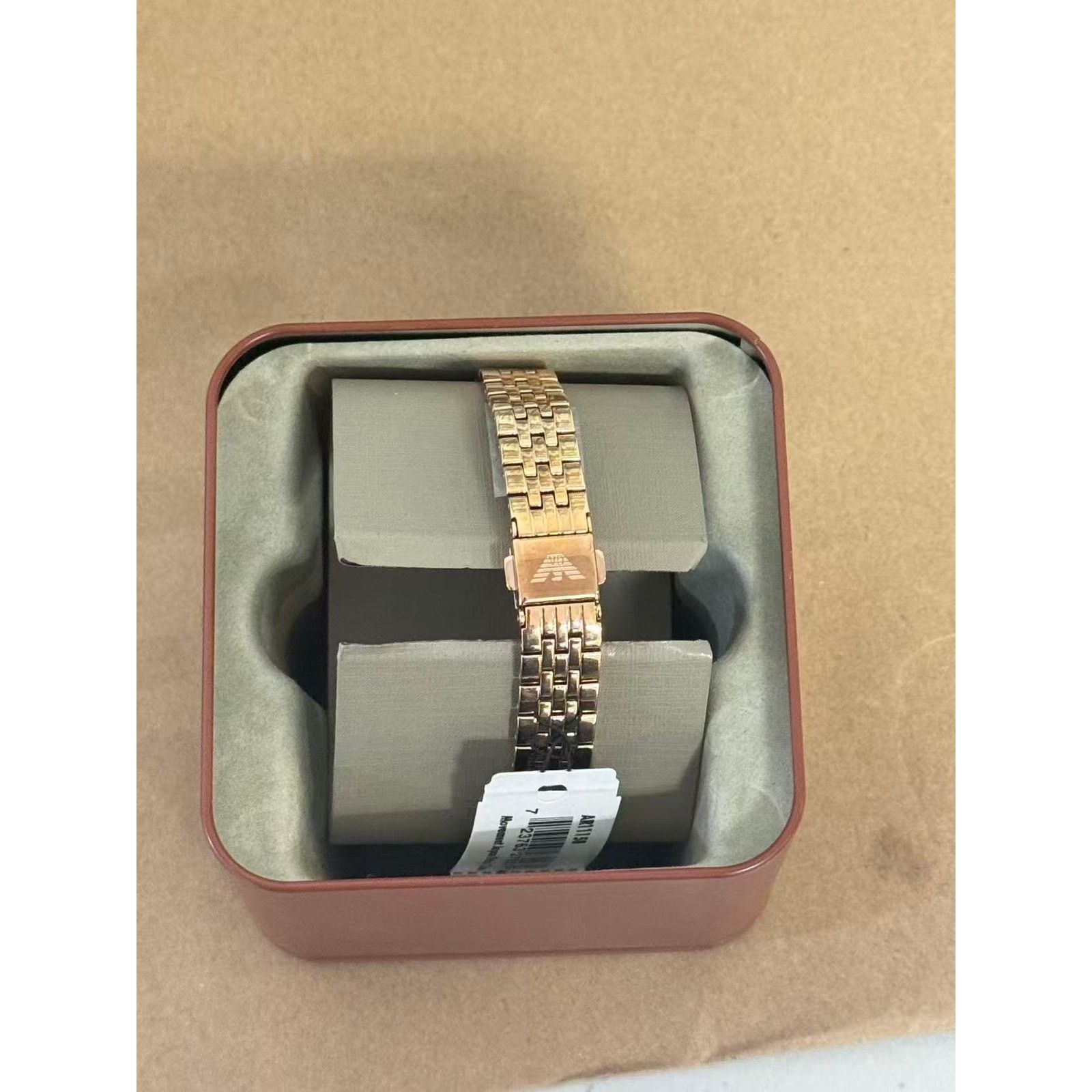 Emporio Armani Emporio Armani Modern Slim Ladies Rose Gold Watch AR11158 Size 36 - 2 Thumbnail