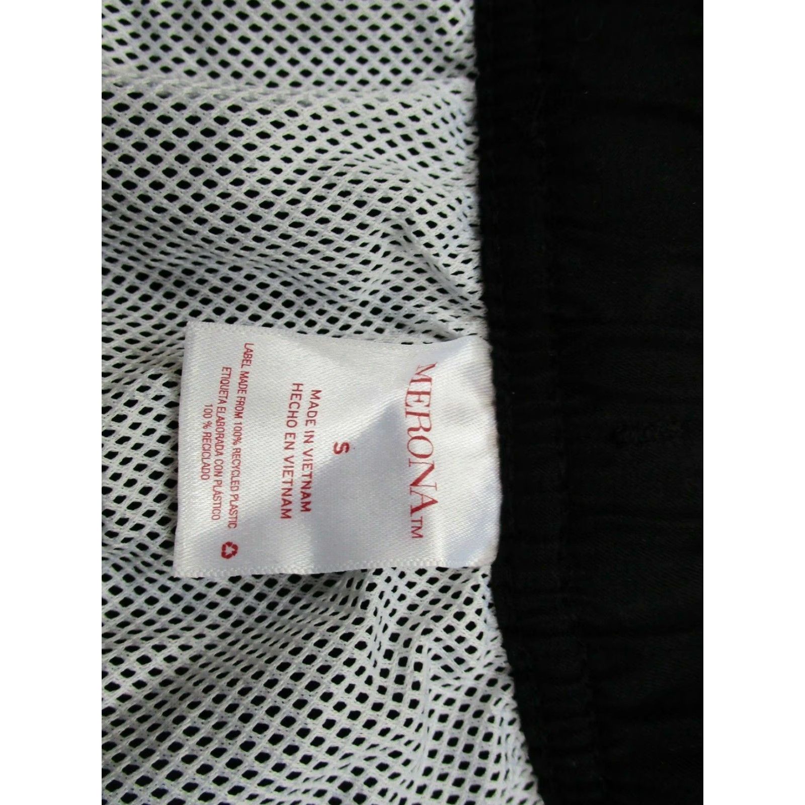 Merona Merona Men's S Board Shorts Swim Bottom Lined Black Solid Casual Size S Size US 29 - 4 Thumbnail