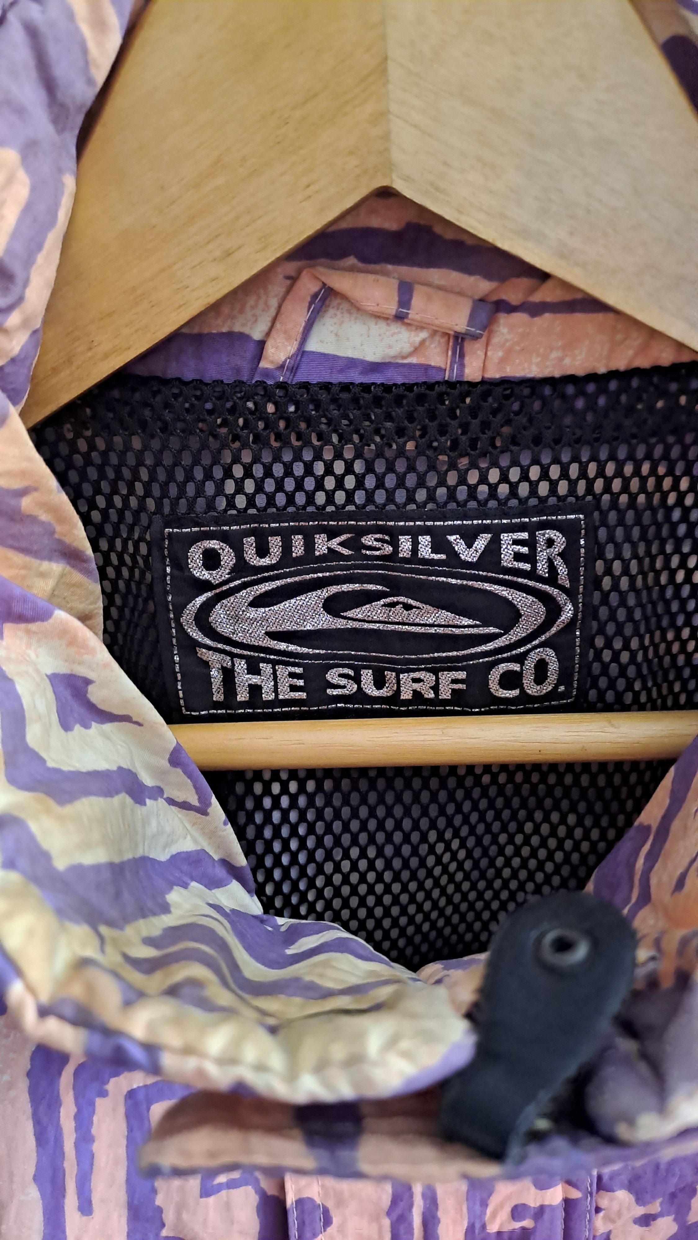 Quiksilver Rare Vintage Anorak Jacket Quiksilver Size US L / EU 52-54 / 3 - 5 Thumbnail
