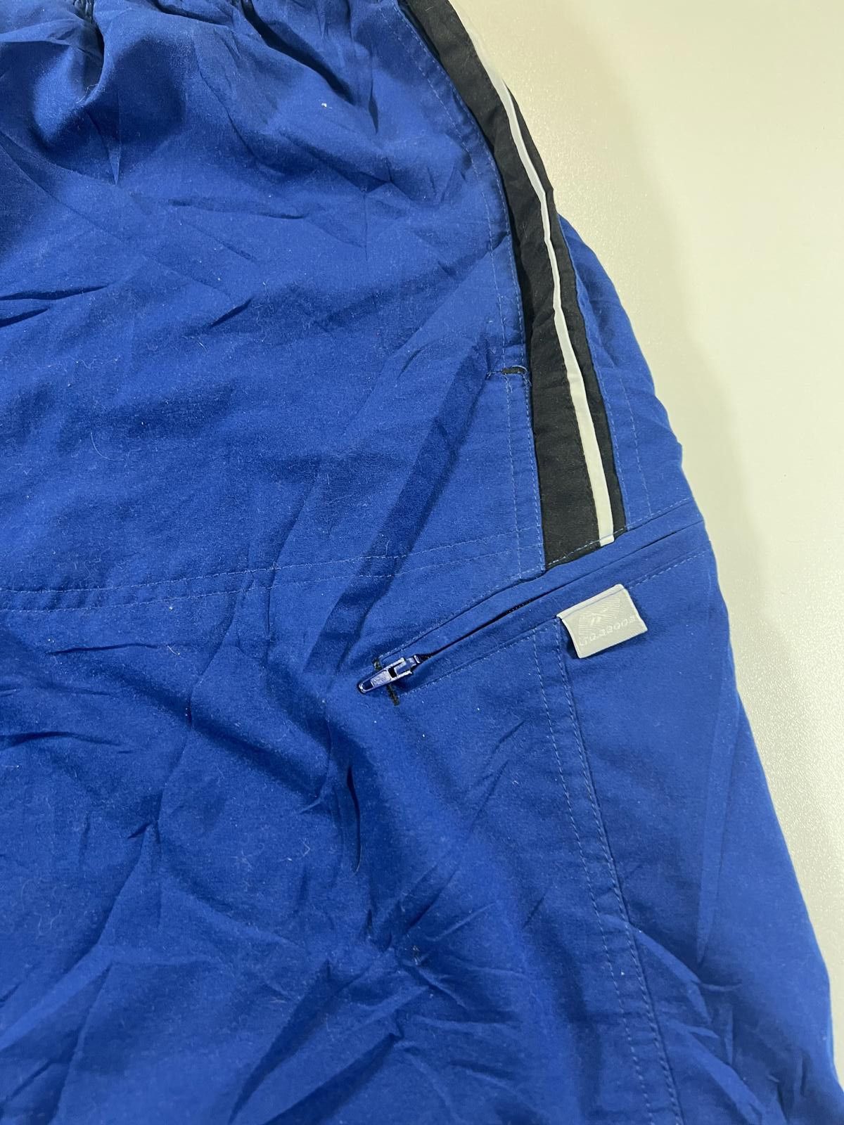 Other Reebok Blue Athletic Shorts with Side Zipper Pocket L Size US 34 / EU 50 - 3 Thumbnail