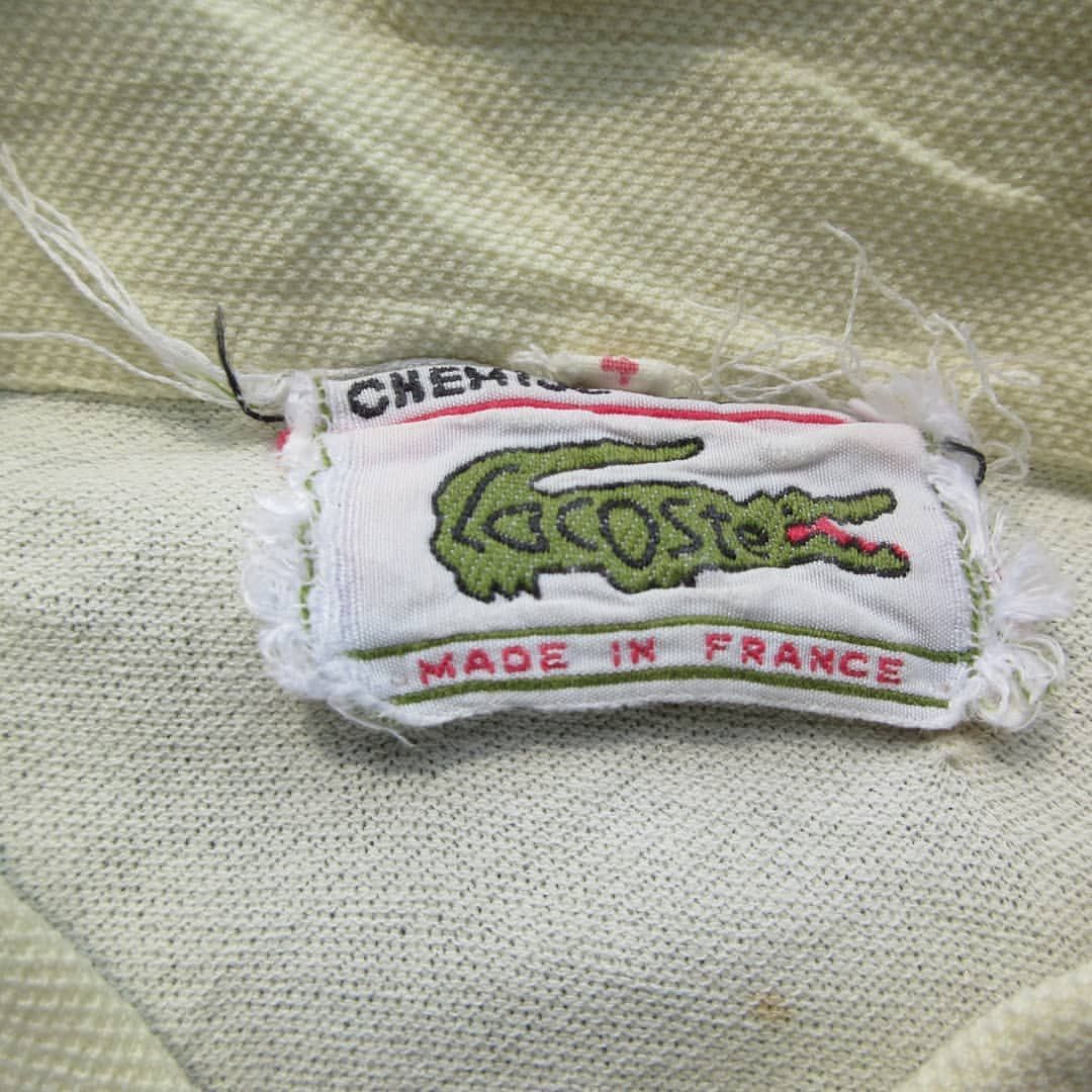 Designer × Lacoste × Vintage Vintage 60s Lacoste polo shirt Dagger Colar A French Polo Size US M / EU 48-50 / 2 - 3 Thumbnail