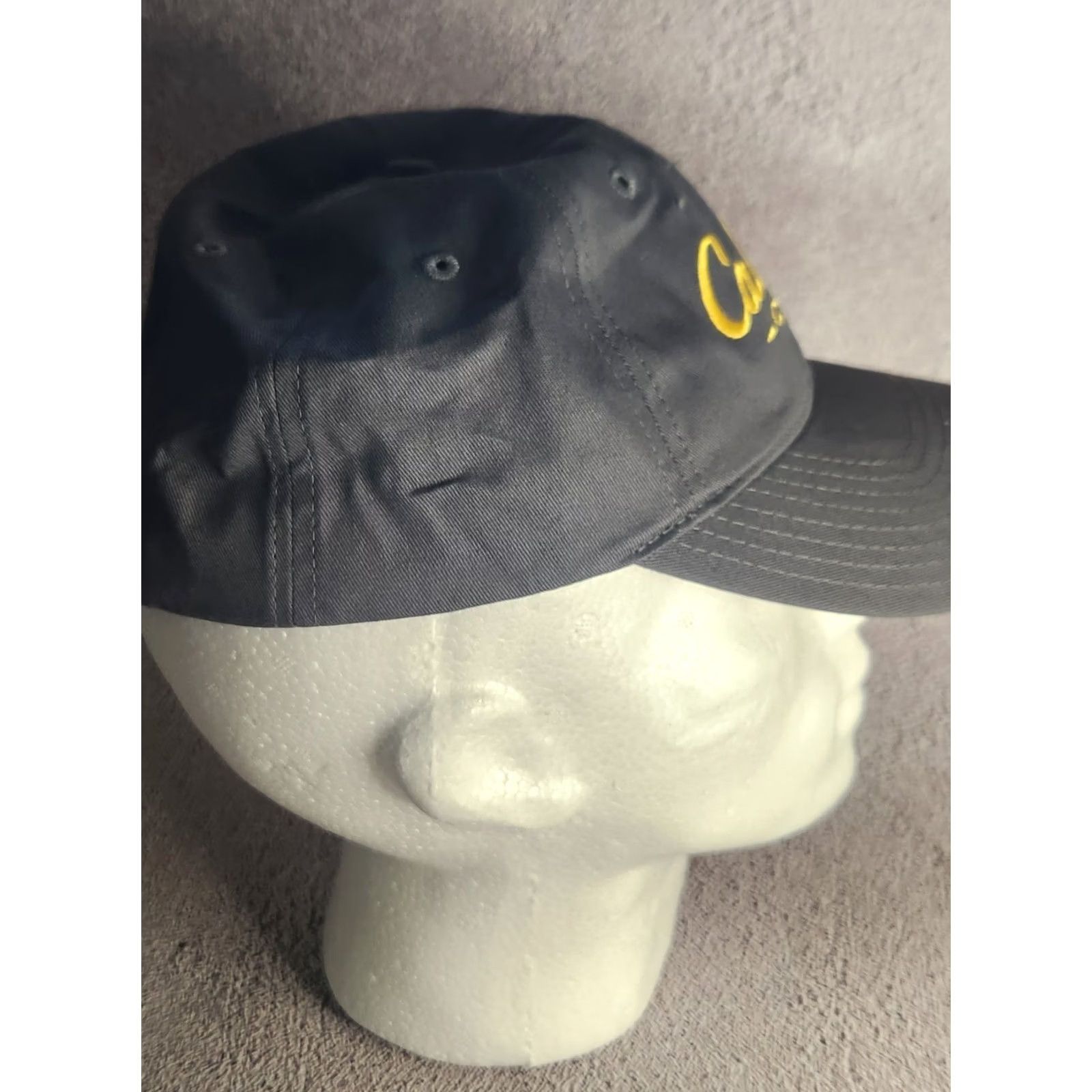 Vintage Cabela's Club Gray Adjustable Baseball Hat Cap Strapback Adult Cotton Hat Men's Gray Cap Adjustable Strapback Cotton Baseball Cap Size ONE SIZE - 5 Thumbnail