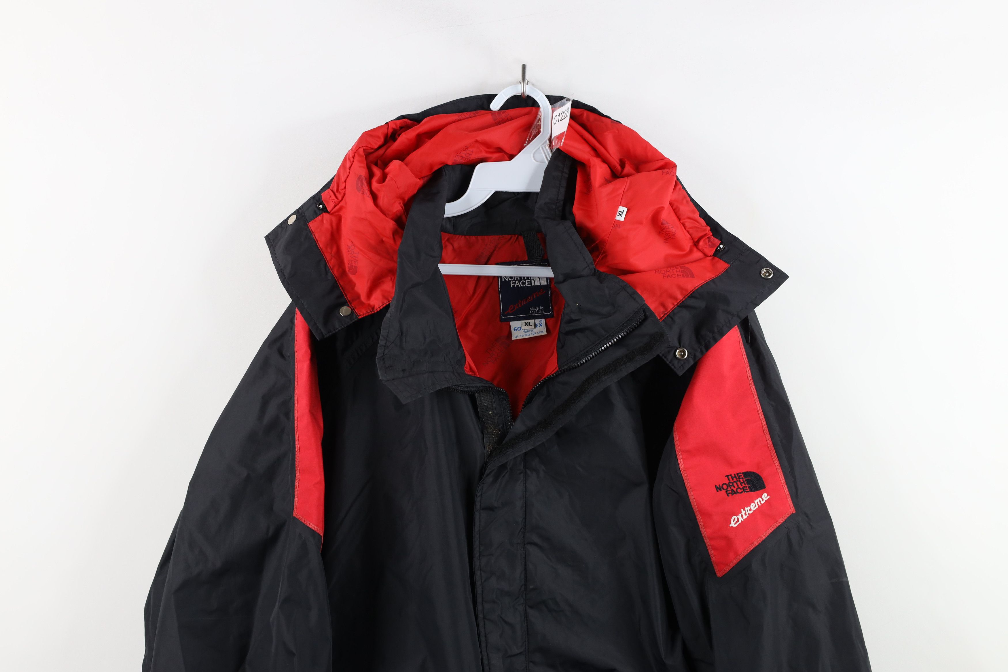 The North Face × Vintage Vintage 80s 90s The North Face Waterproof Hooded Jacket USA Size US XL / EU 56 / 4 - 2 Thumbnail