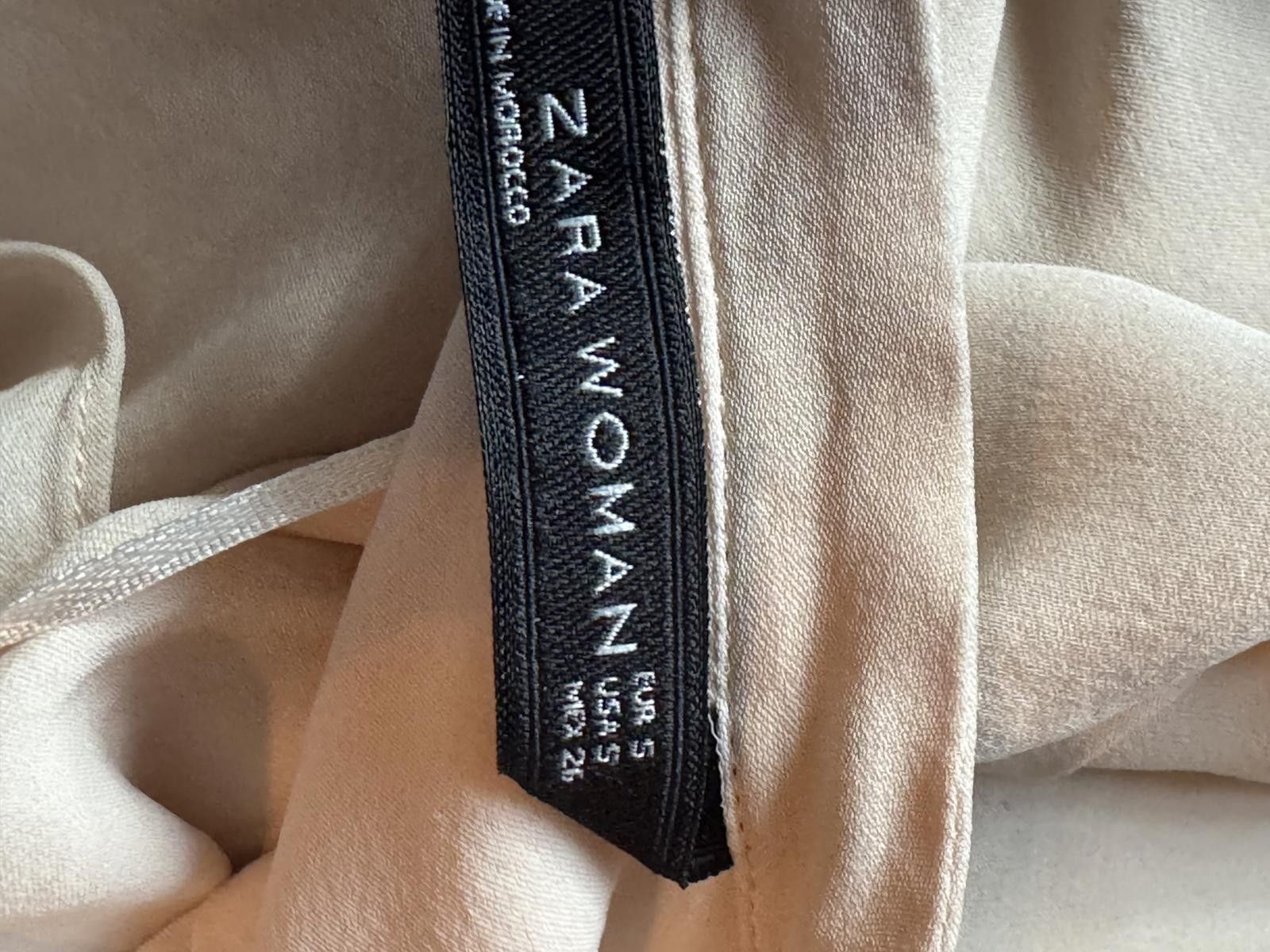 Other ZARA WOMAN Elegant Pale Blush Blouse - Size US S Size S / US 4 / IT 40 - 3 Thumbnail
