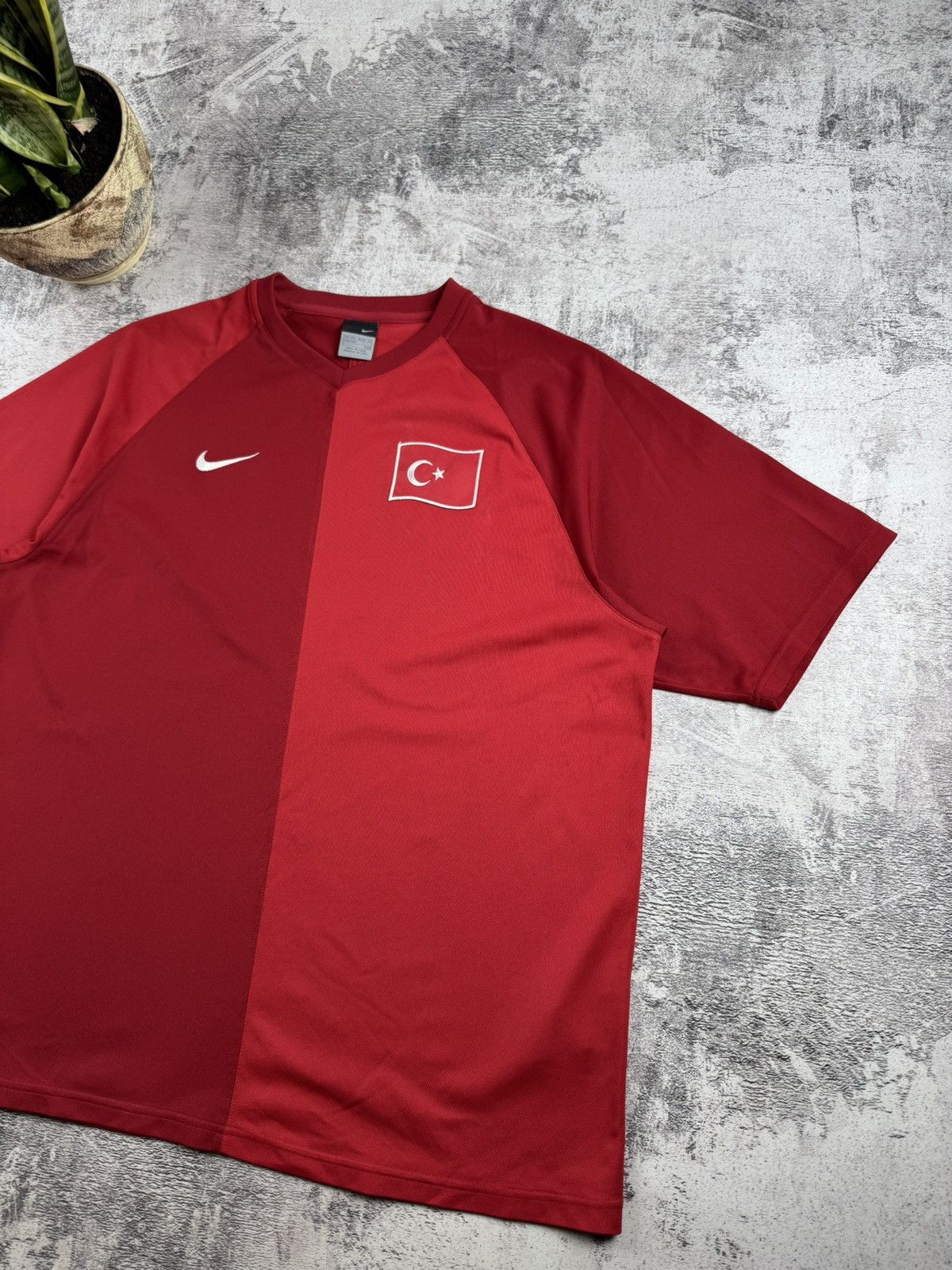 Other Turkey 2006 Nike National Vintage Home Soccer Football T Shirt Jersey Tee Top Size US XXL / EU 58 / 5 - 3 Thumbnail