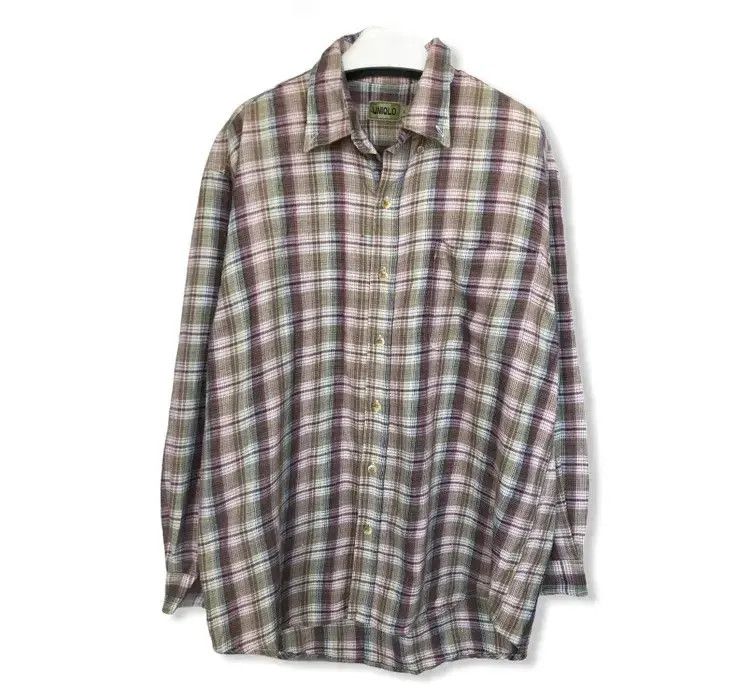 Japanese Brand Japanese Brand Uniqlo Plaid Tartan Flannel Shirt 👕 Size US L / EU 52-54 / 3 - 1 Thumbnail