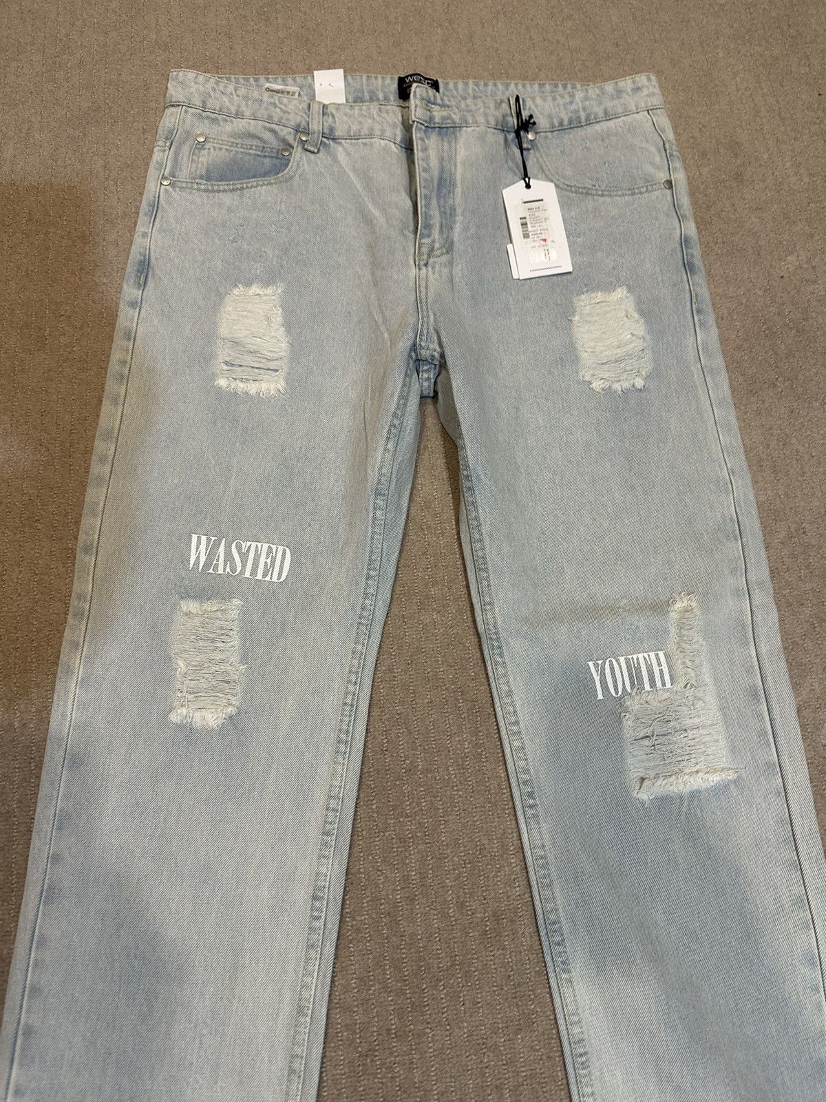 WeSC Wasted Youth denim Size US 36 / EU 52 - 2 Thumbnail