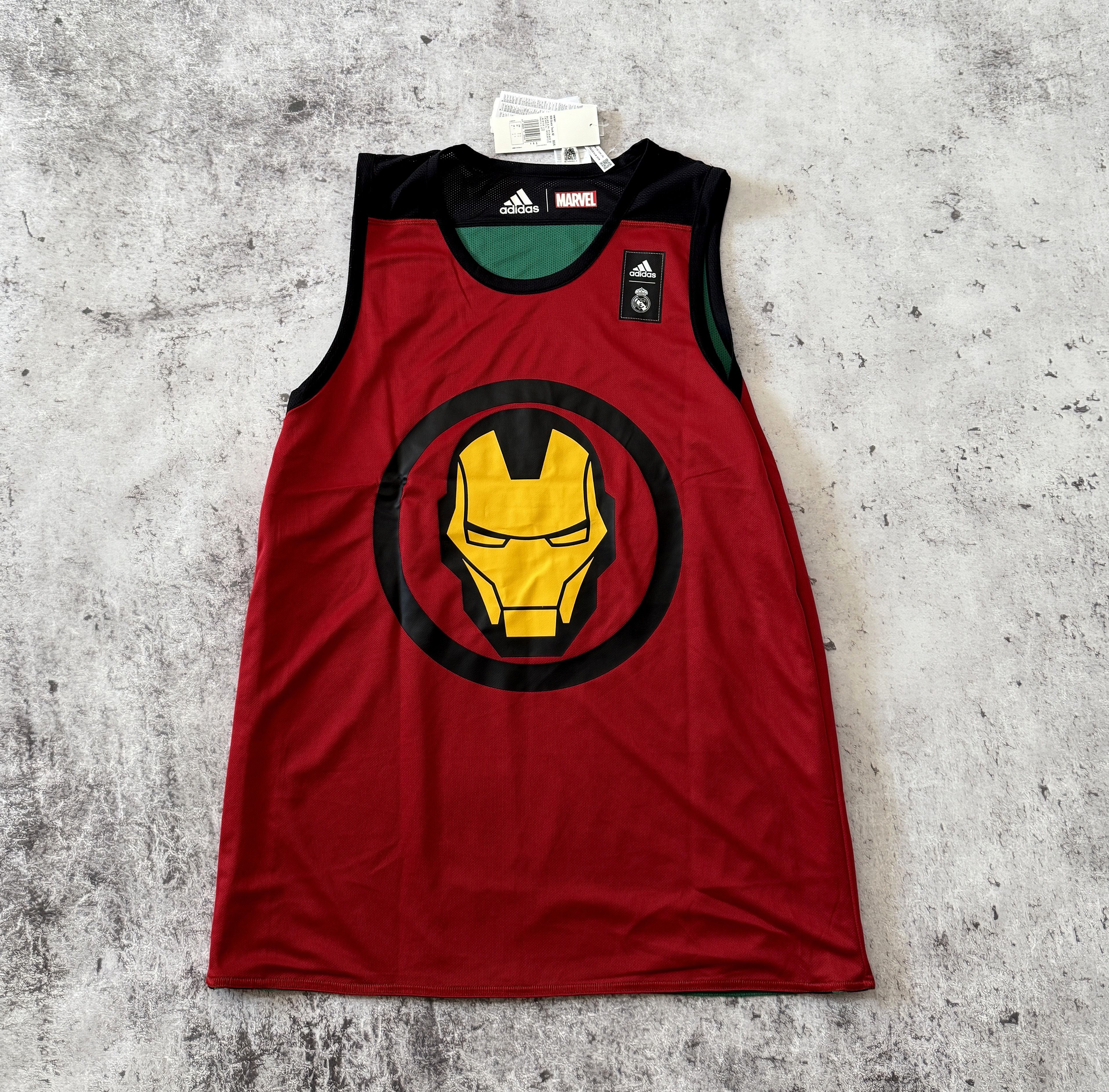 Adidas ADIDAS X REAL MADRID MARVEL AVENGERS TANK TOP HM3881 SIZE L Size US L / EU 52-54 / 3 - 9 Thumbnail