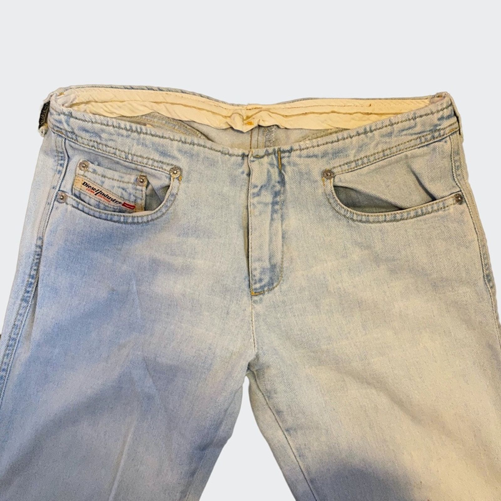 Diesel ARCHIVE Y2K Diesel Ultra Low Rise Jeans Made in Italy 28 Size 28" / US 6 / IT 42 - 6 Thumbnail