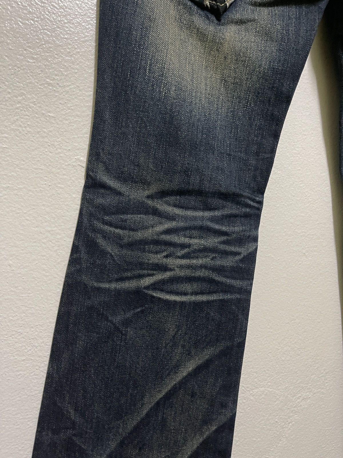 Japanese Brand Lolita Jeans Washed Flared Size US 30 / EU 46 - 10 Thumbnail