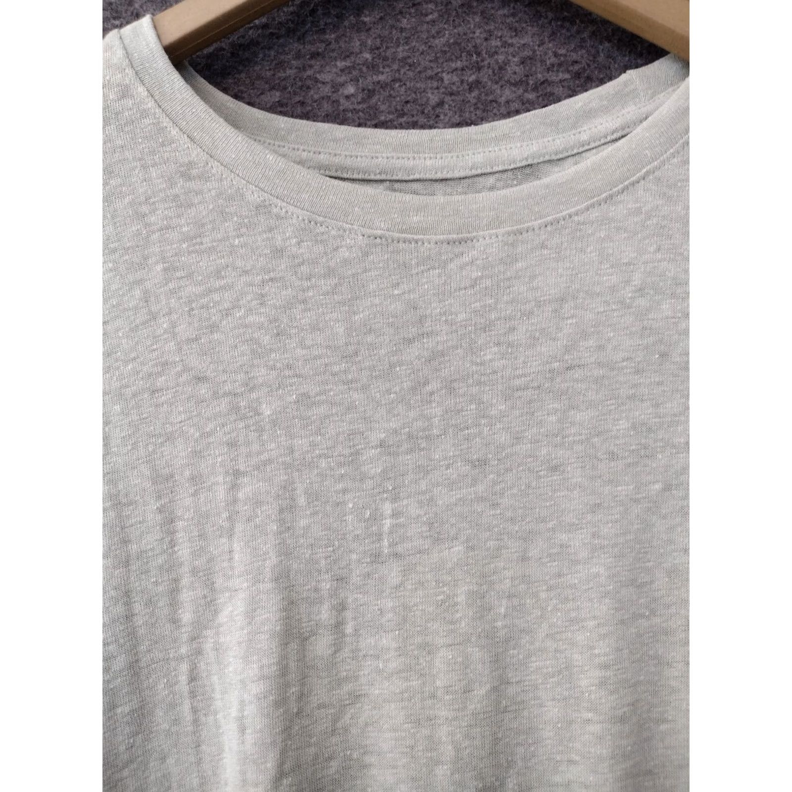 Vintage A New Day Light Olive T-Shirt Shirt 12 Women Short Sleeve Pullover Boat Neck Casual Womens Size XL / US 12-14 / IT 48-50 - 3 Thumbnail