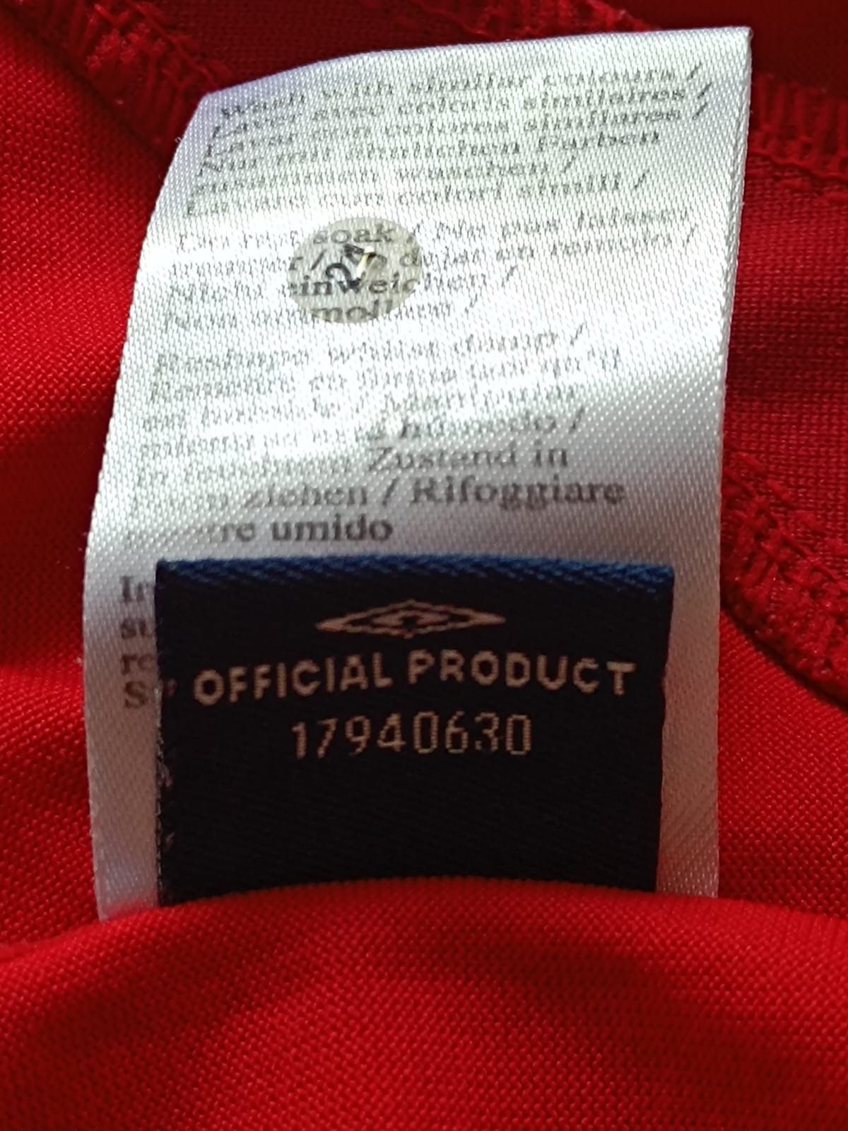 Umbro Vintage Umbro England National Team T-shirt Size US XXL / EU 58 / 5 - 6 Thumbnail