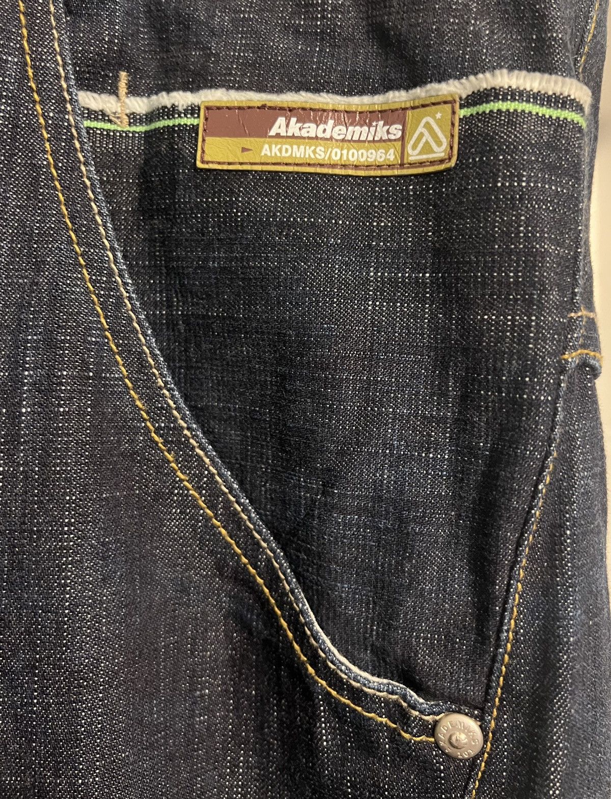 Akademiks Authentic Akademiks Streetwear Denim Jeans 36 Rare Courage Size US 36 / EU 52 - 4 Thumbnail