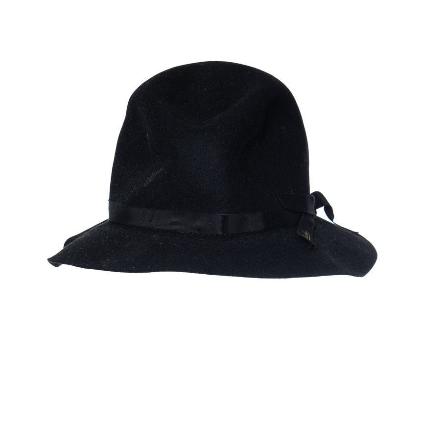 Borsalino Borsalino, black hat Size ONE SIZE - 2 Thumbnail