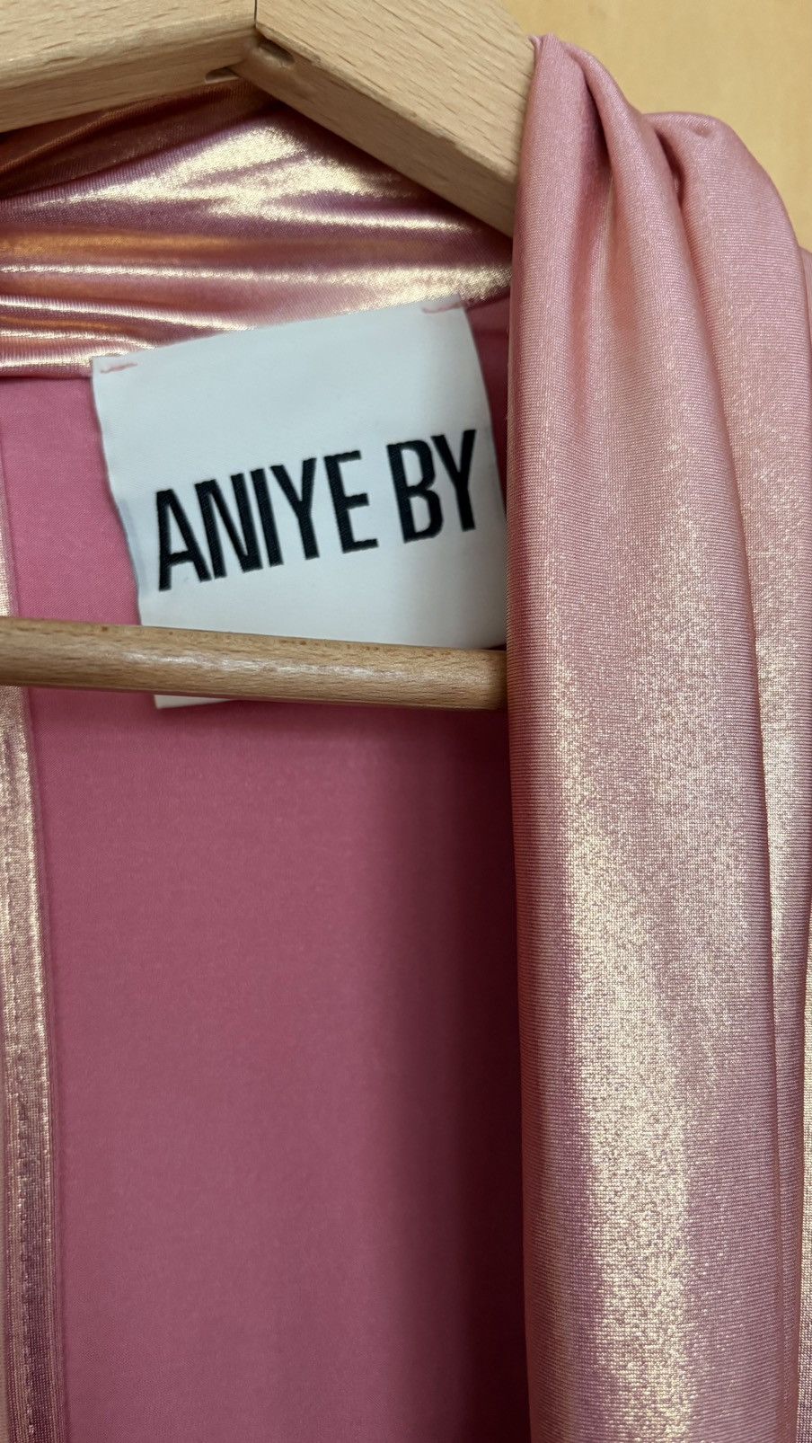 Other Aniye By Pink Metallic Pink Maci Dress Size M / US 6-8 / IT 42-44 - 2 Thumbnail